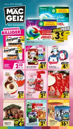 Vorschau Mäc Geiz Prospekt 	 gültig ab 01.12.2025