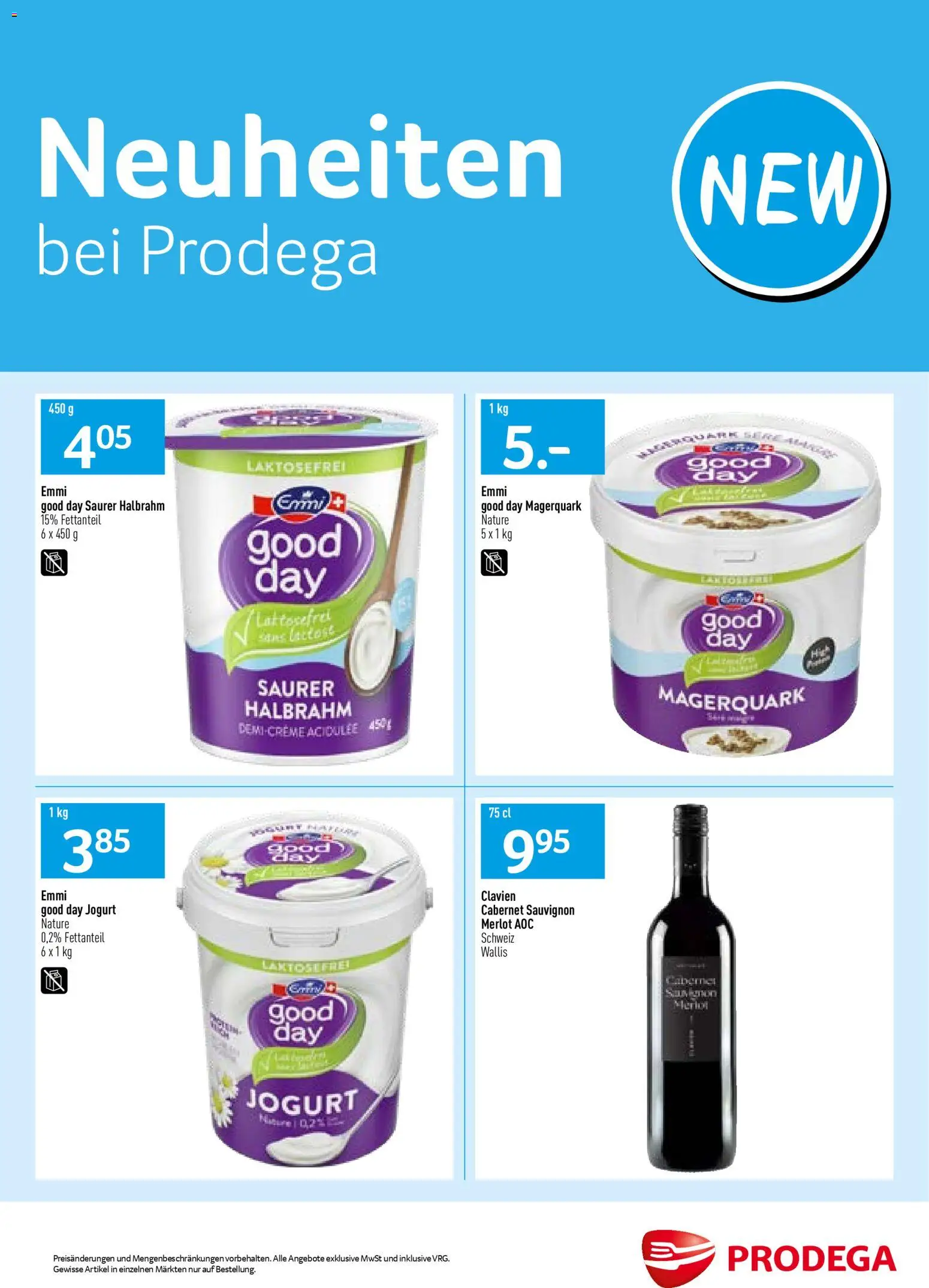 Prodega Aktionen Neuheiten - Seite 1- gültig ab 29.01.2026