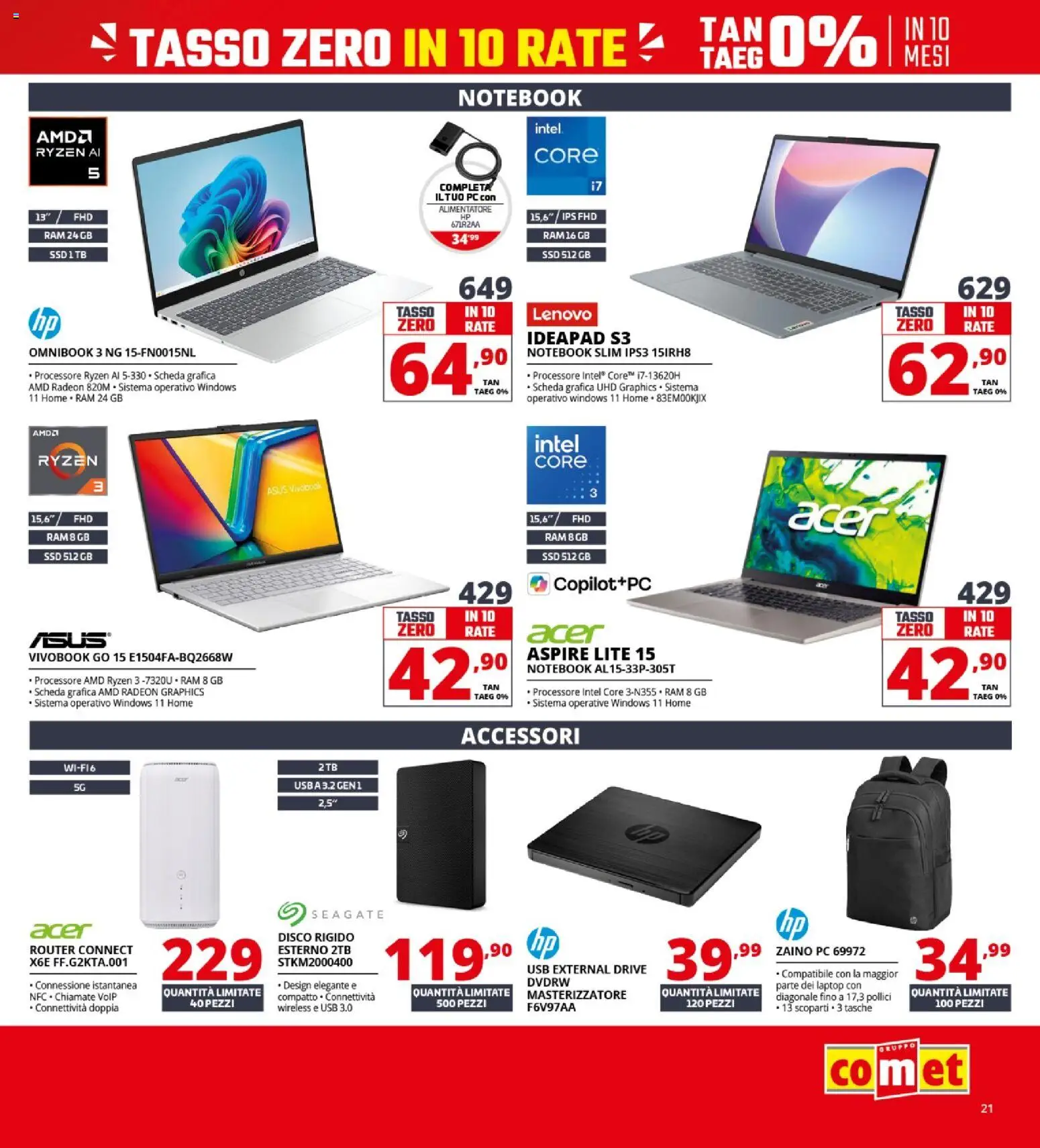 Comet volantino - pagina 21 - valido dal 09/04/2026
