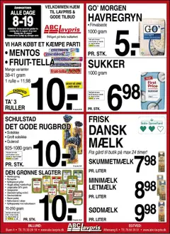 Forhåndsvisning Abc Lavpris - Tilbudsavis gyldig fra 13/08/2025
