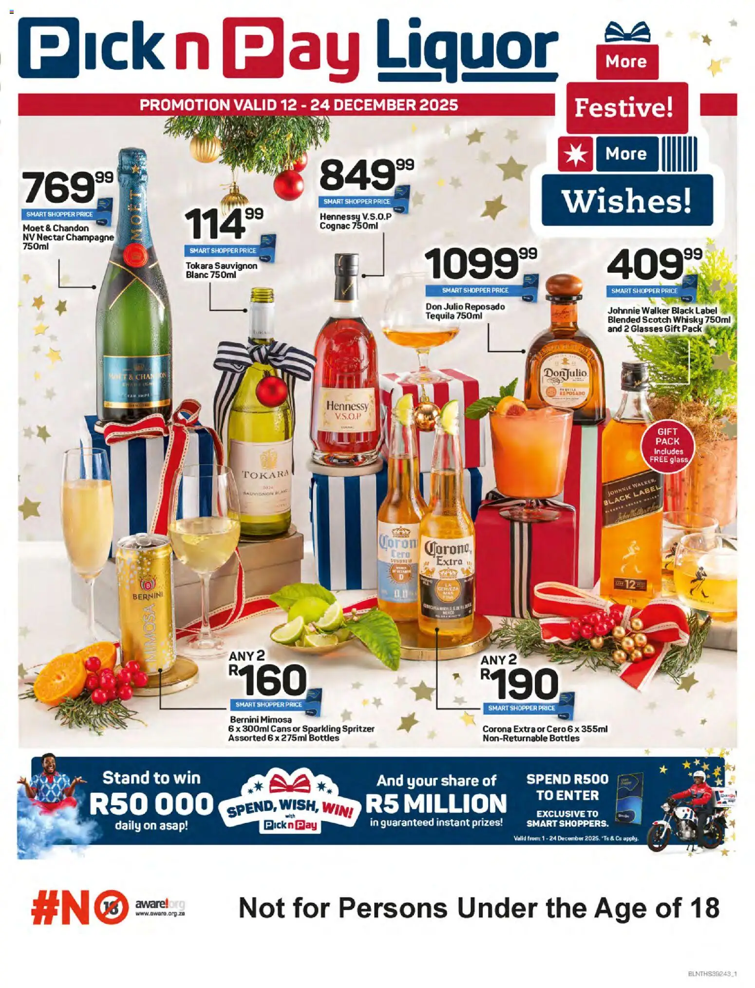 Pick n Pay - Liquor Specials - page 1- valid from 12/12/2025