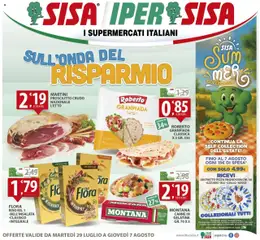 Anteprima Volantino SISA	 valida dal 29/07/2025