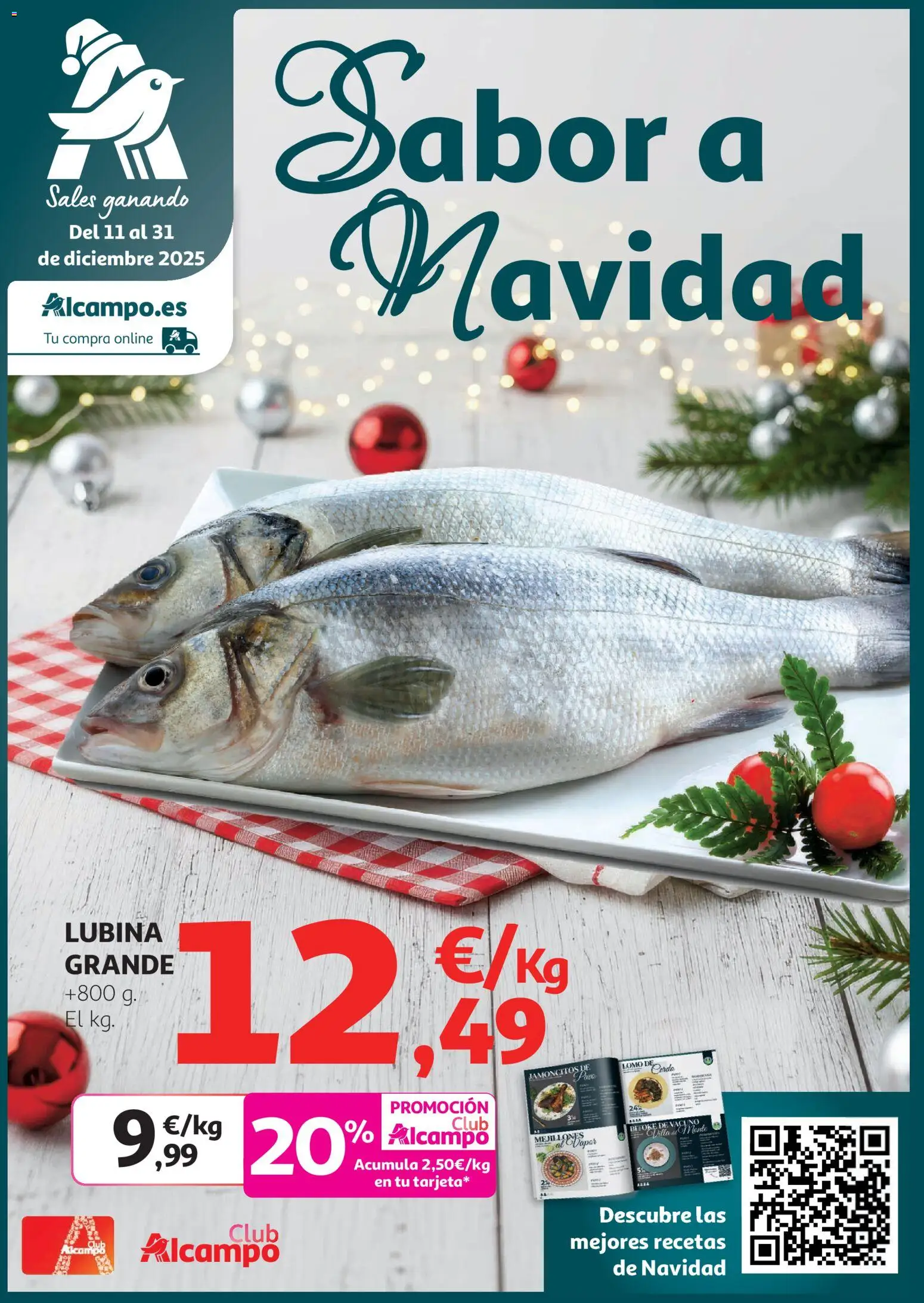 Alcampo - Sabor a Navidad - Página de 1 - Válido desde 11/12/2025