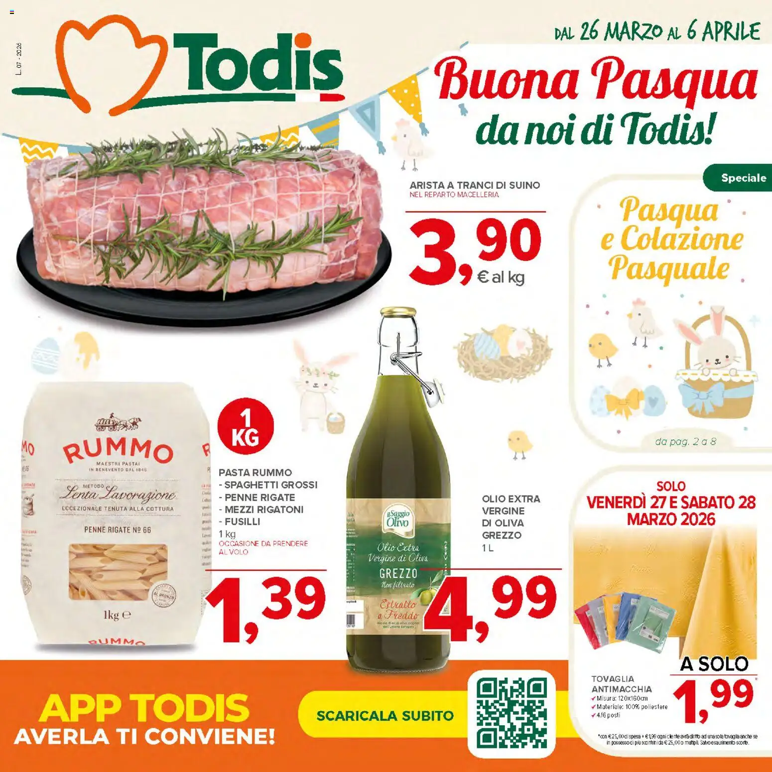 Todis volantino - pagina 1 - valido dal 26/03/2026