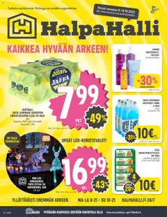 Esikatselu Halpa Halli tarjoukset voimassa alkaen 08/10/2025