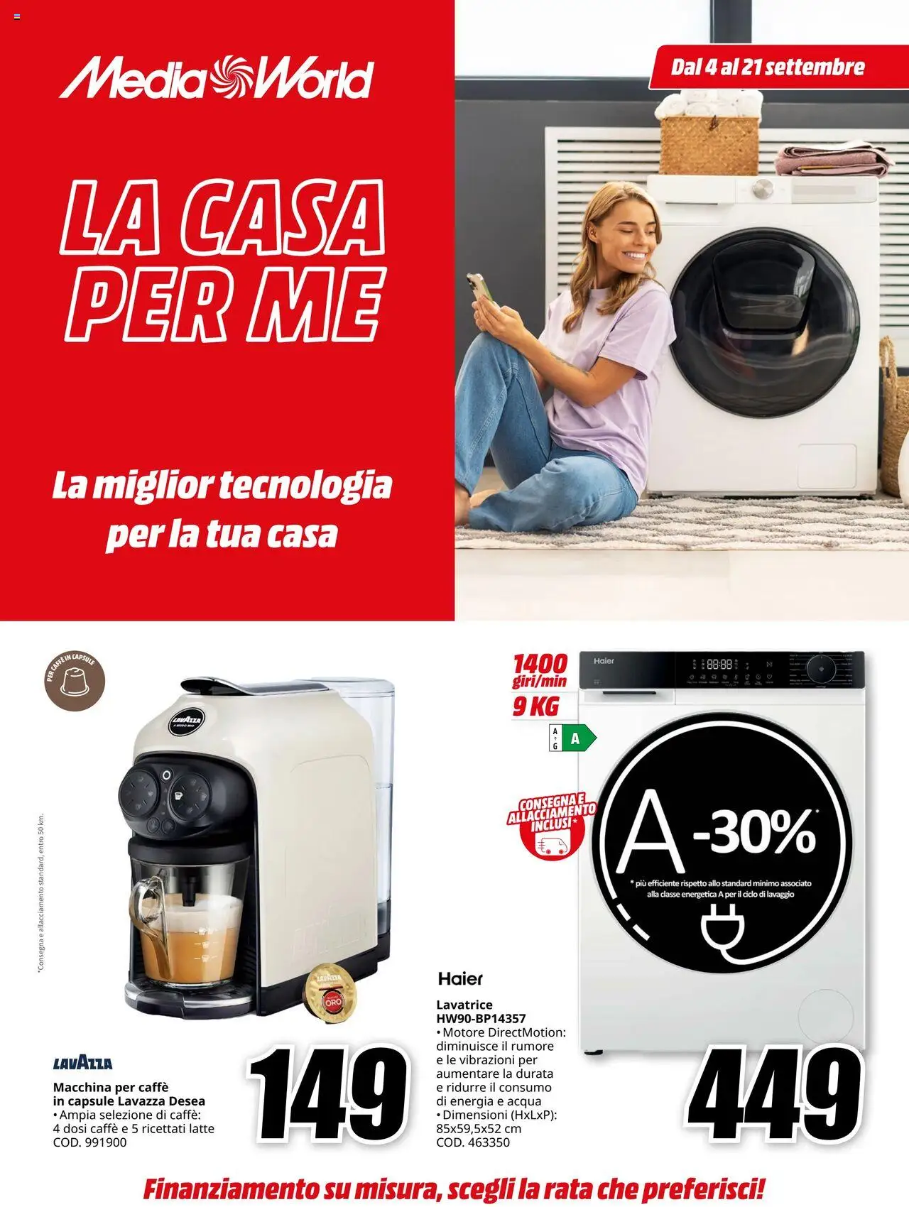 Volantino Media World	 - pagina 1 - valido dal 04/09/2025