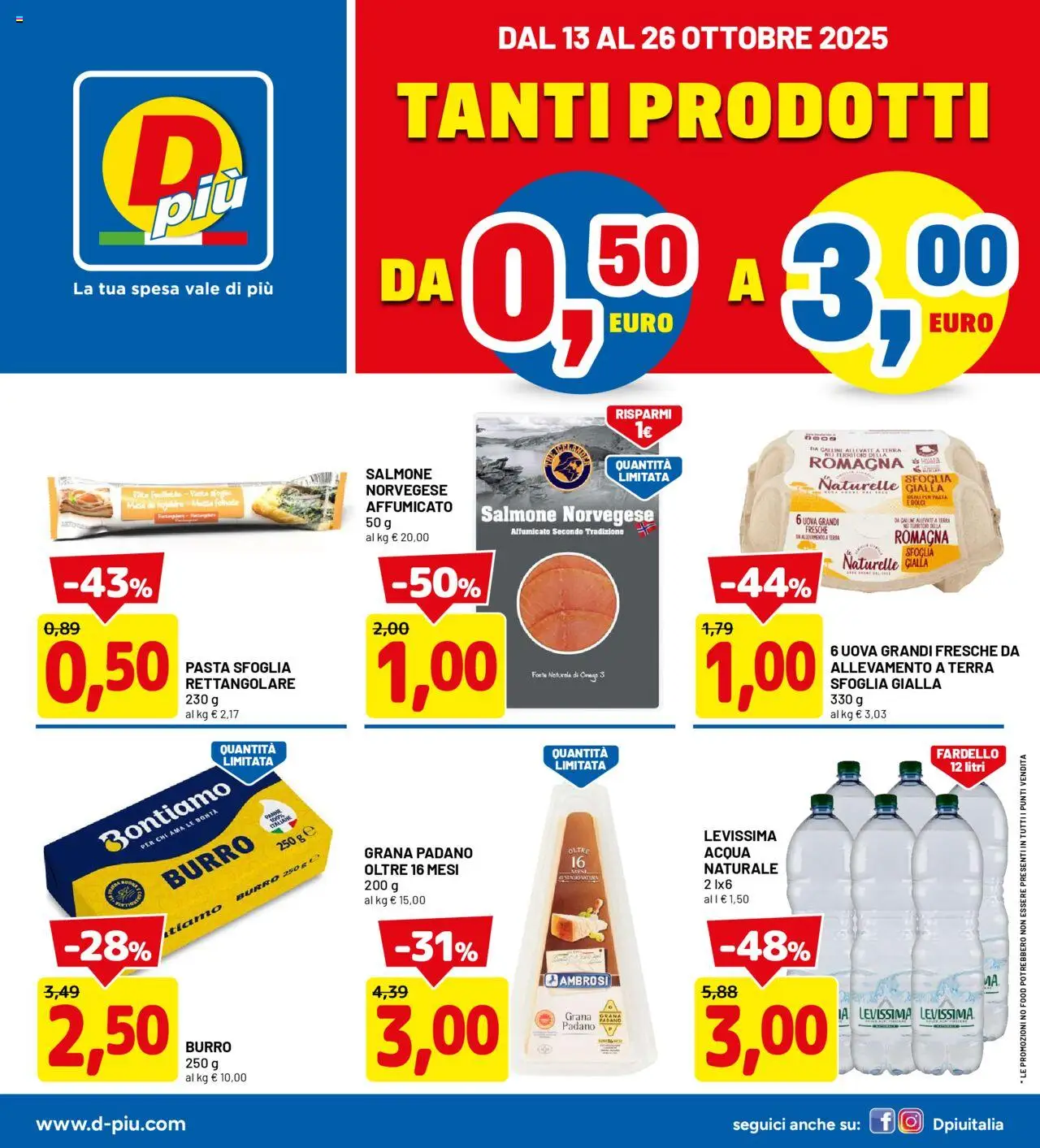 Volantino D Più	 - pagina 1 - valido dal 13/10/2025