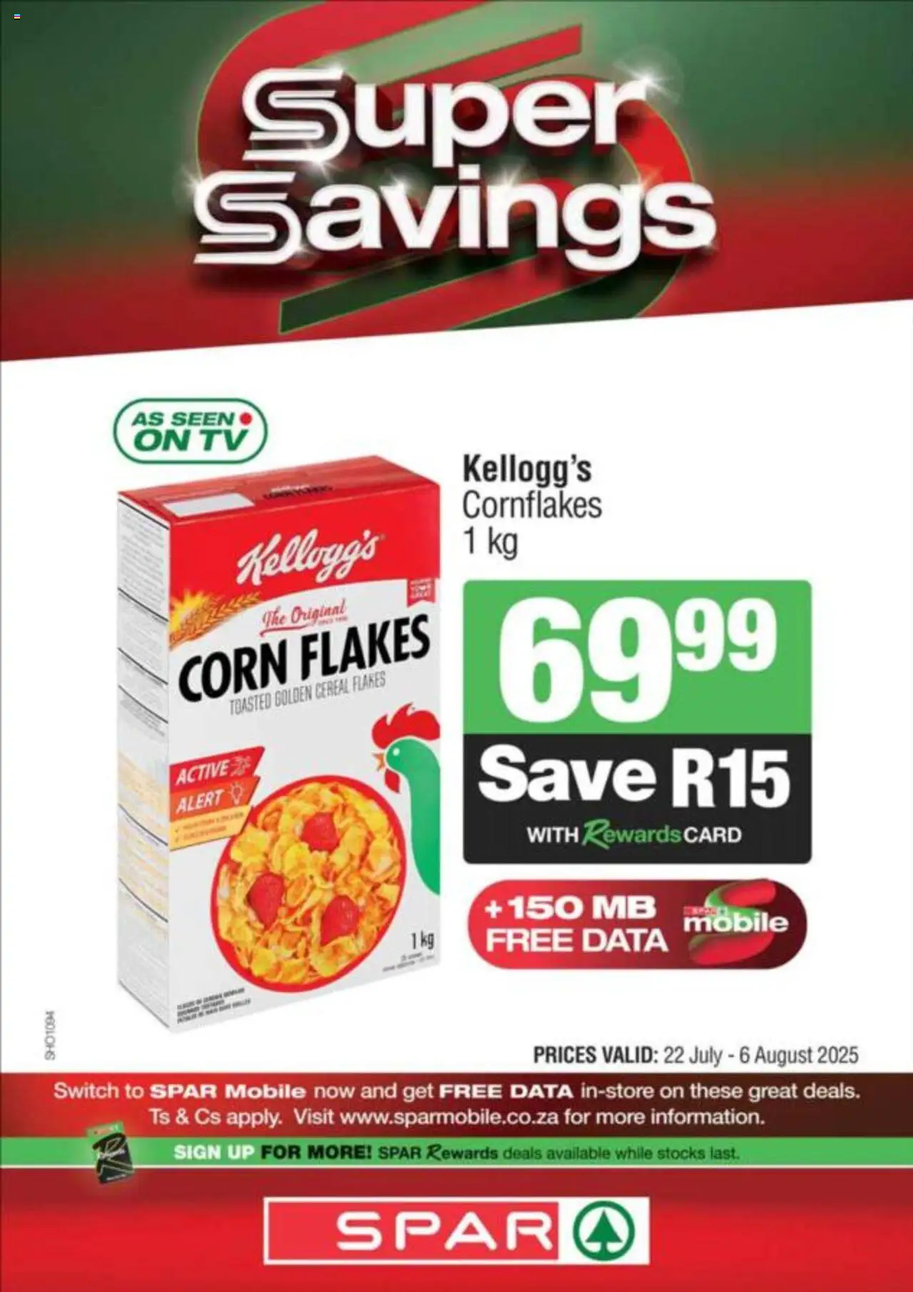 Spar Specials - page 4- valid from 22/07/2025