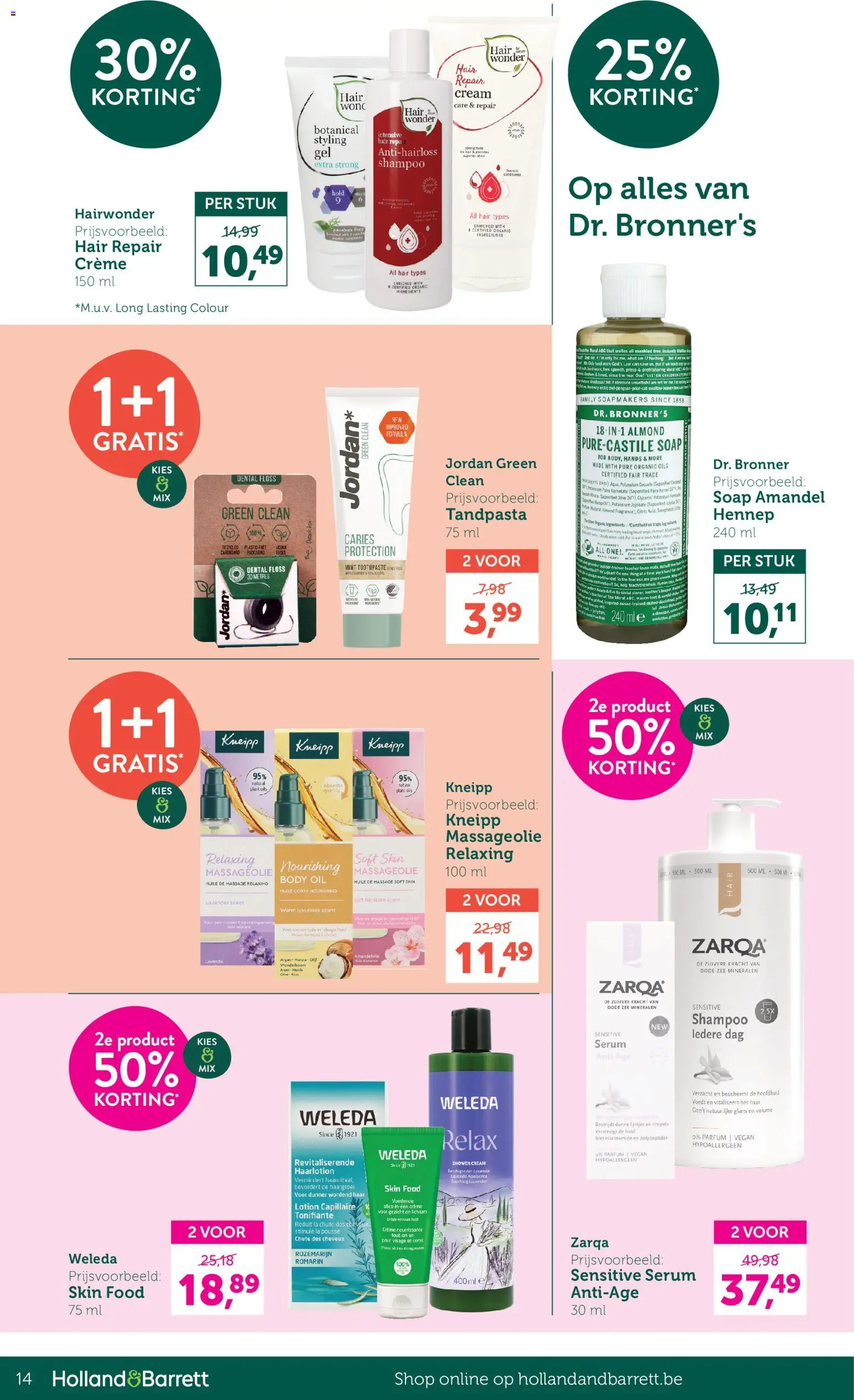 Holland & Barrett folder / publicité - page 14- valid from 23/03/2026