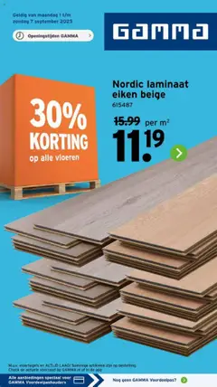 GAMMA - Folder geldig vanaf 01-09-2025