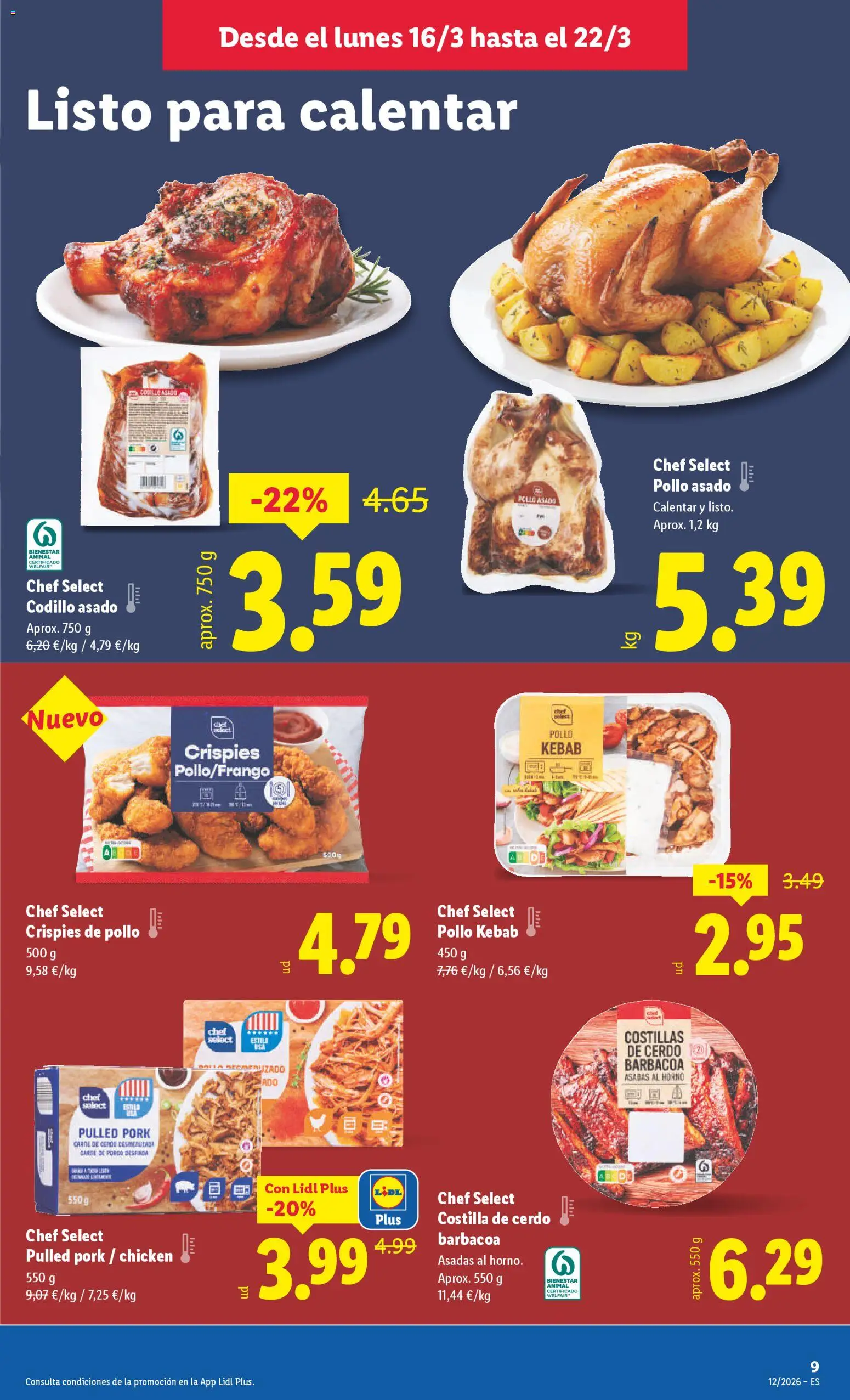 Lidl folleto - Página de 9 - Válido desde 16/03/2026