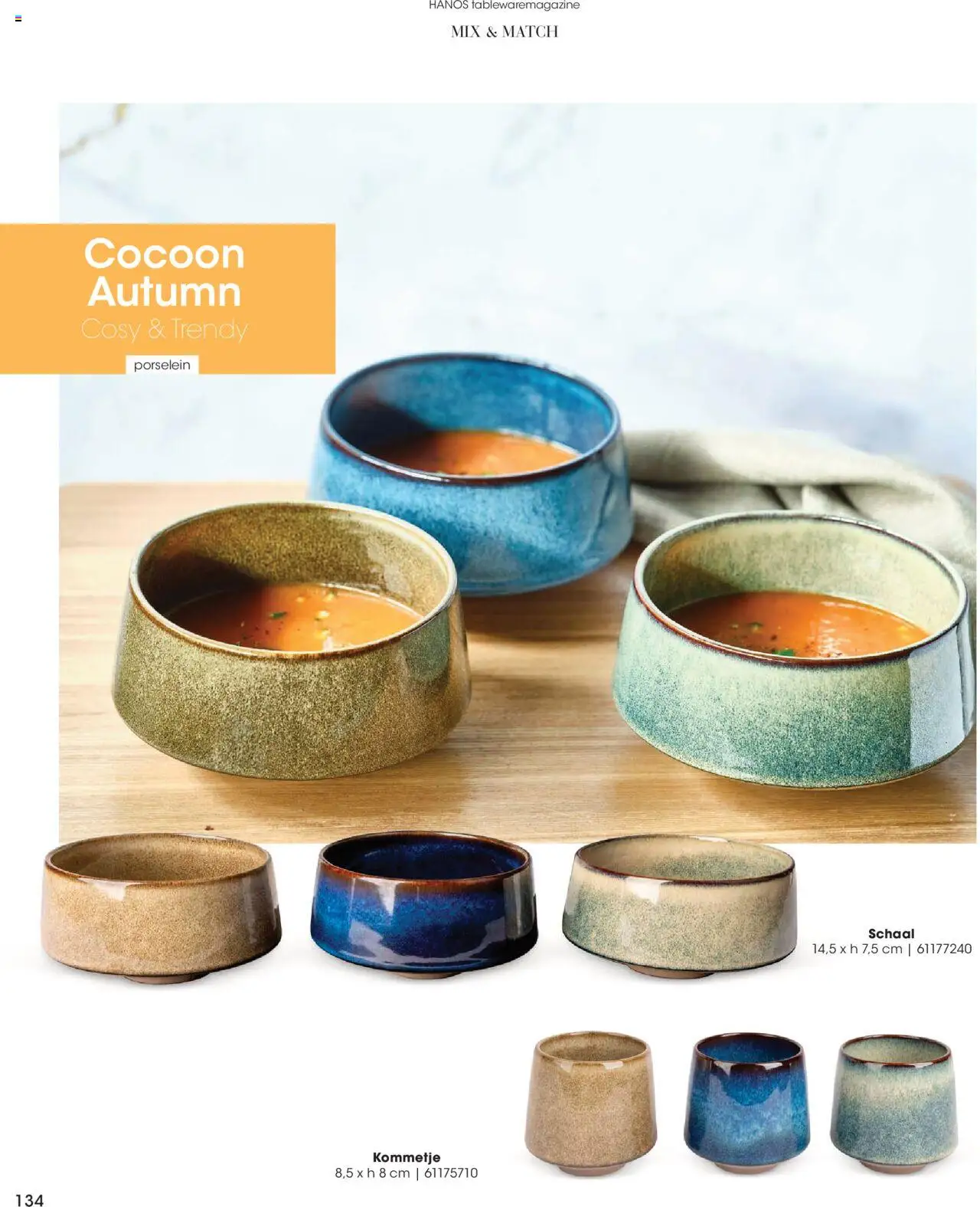 Hanos - Tableware magazine 2025-2026 - page 134- valid from 01-09-2025