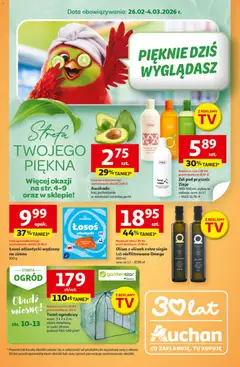 Podgląd Auchan Gazetka - 30 Lat Hipermarket ważny od 26.02.2026