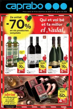 Vista previa del folleto Caprabo folleto válido desde 18/12/2025