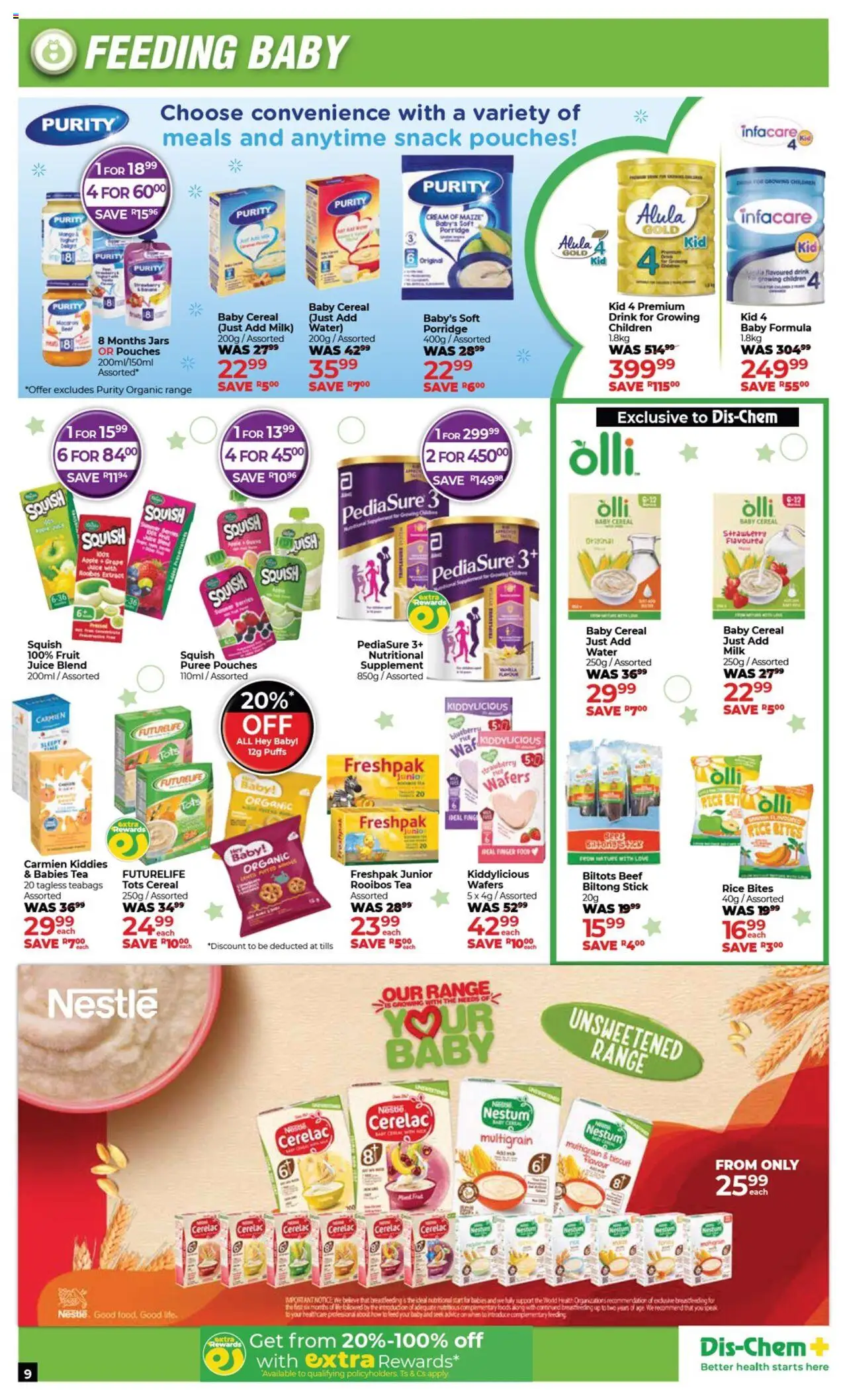 Dis-Chem Big Baby Price Cuts - page 9- valid from 15/07/2025