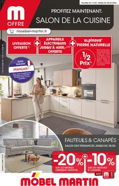 Aperçu Möbel Martin catalogue Salon de la cuisine valable à partir du 13/02/2026