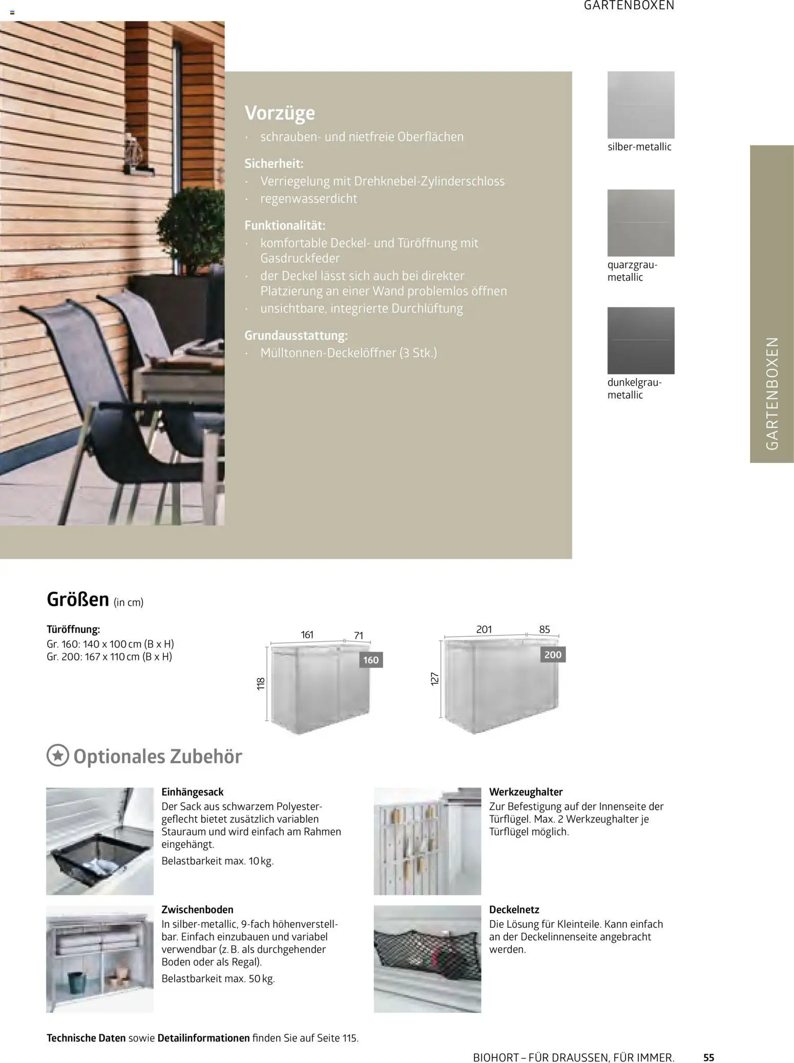 Dehner Biohort – Metall für Garten & Terrasse - Seite 55 - gültig ab 01.01.2026