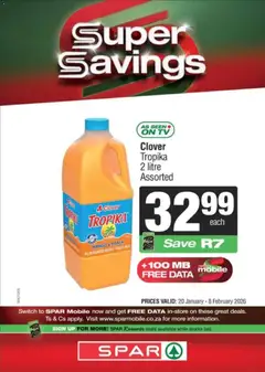 Preview KWIKSPAR Specials valid from 20/01/2026