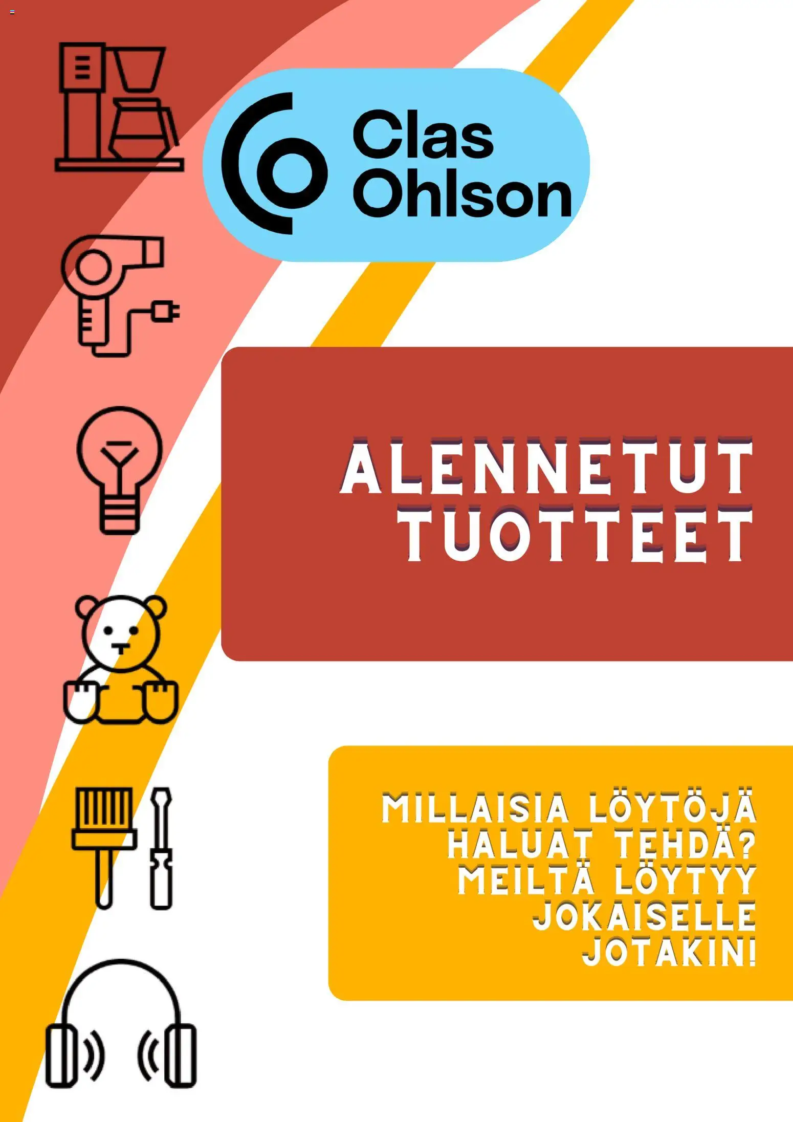 Clas Ohlson tarjoukset - sivu 1- voimassa alkaen 23/03/2026