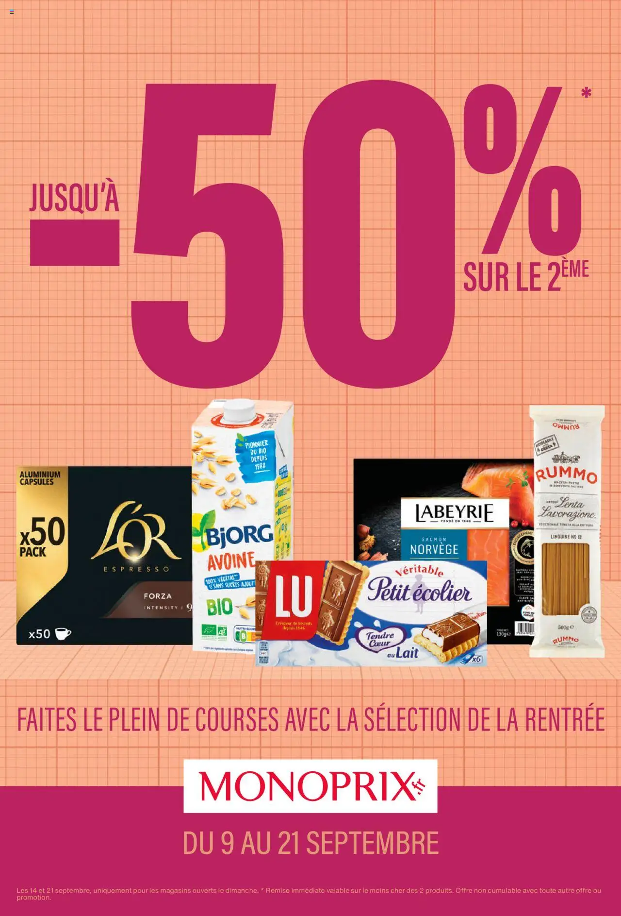 Monoprix catalogue - page 1 - valable à partir du 09/09/2025