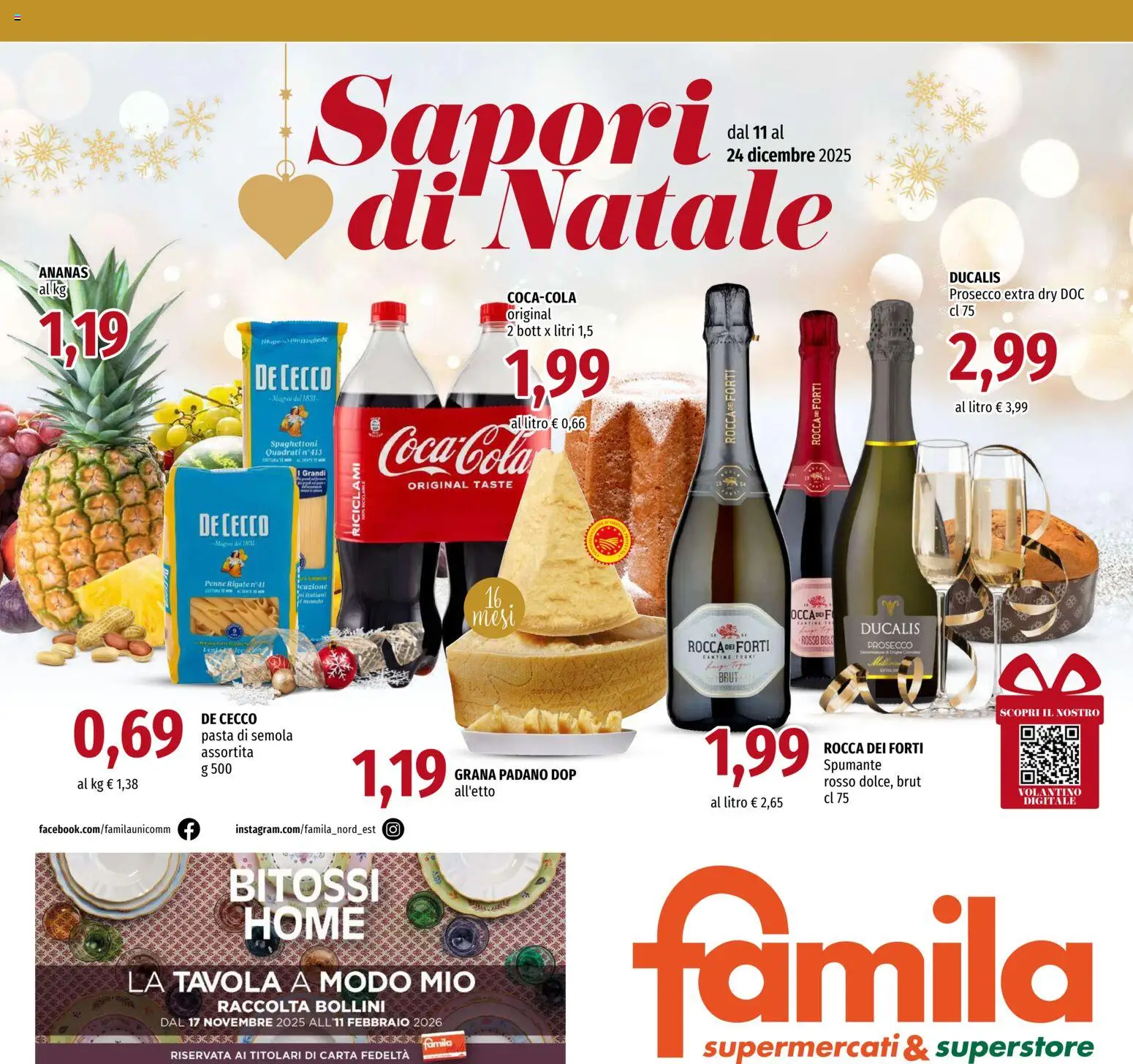 Famila Sapori di Natale catalogo - pagina 1 - valido dal 11/12/2025