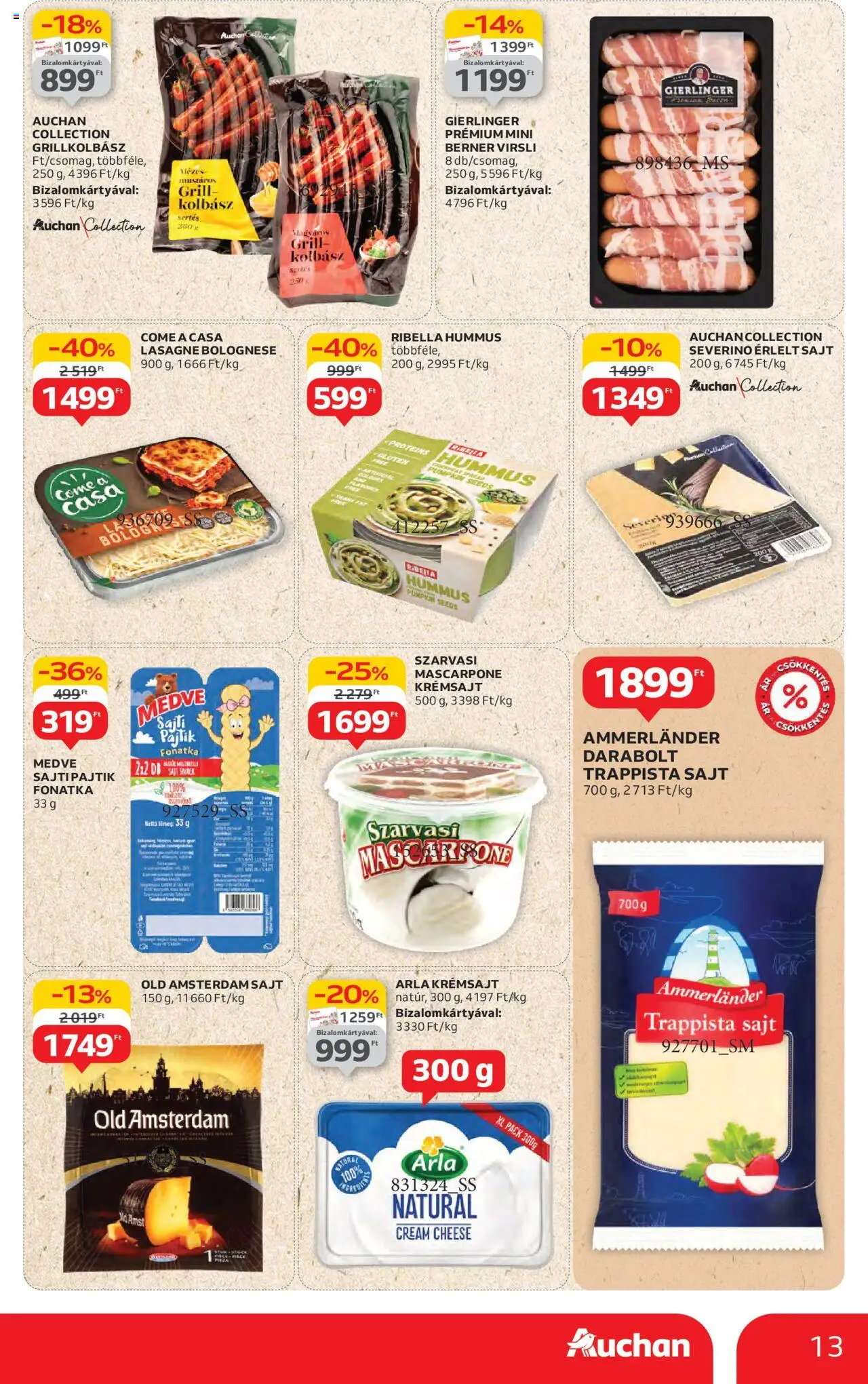 Auchan Akciós újság - 13oldal - érvényes 2025.07.17.-tól