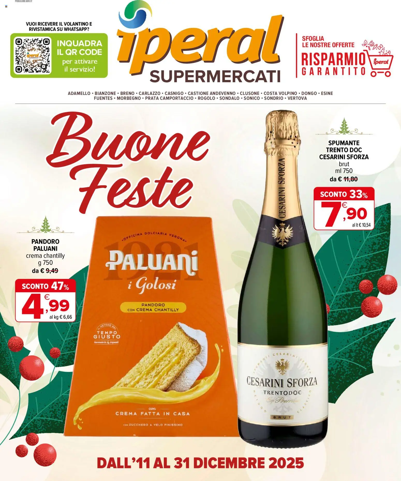 Volantino Iperal	 - pagina 1 - valido dal 11/12/2025