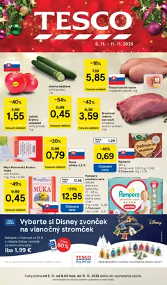 Tesco leták platný od 05.11.2025