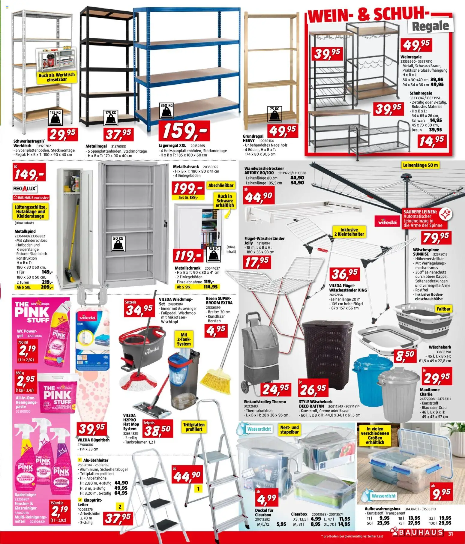 Bauhaus Prospekt aktuell - page 31- valid from 01.04.2026