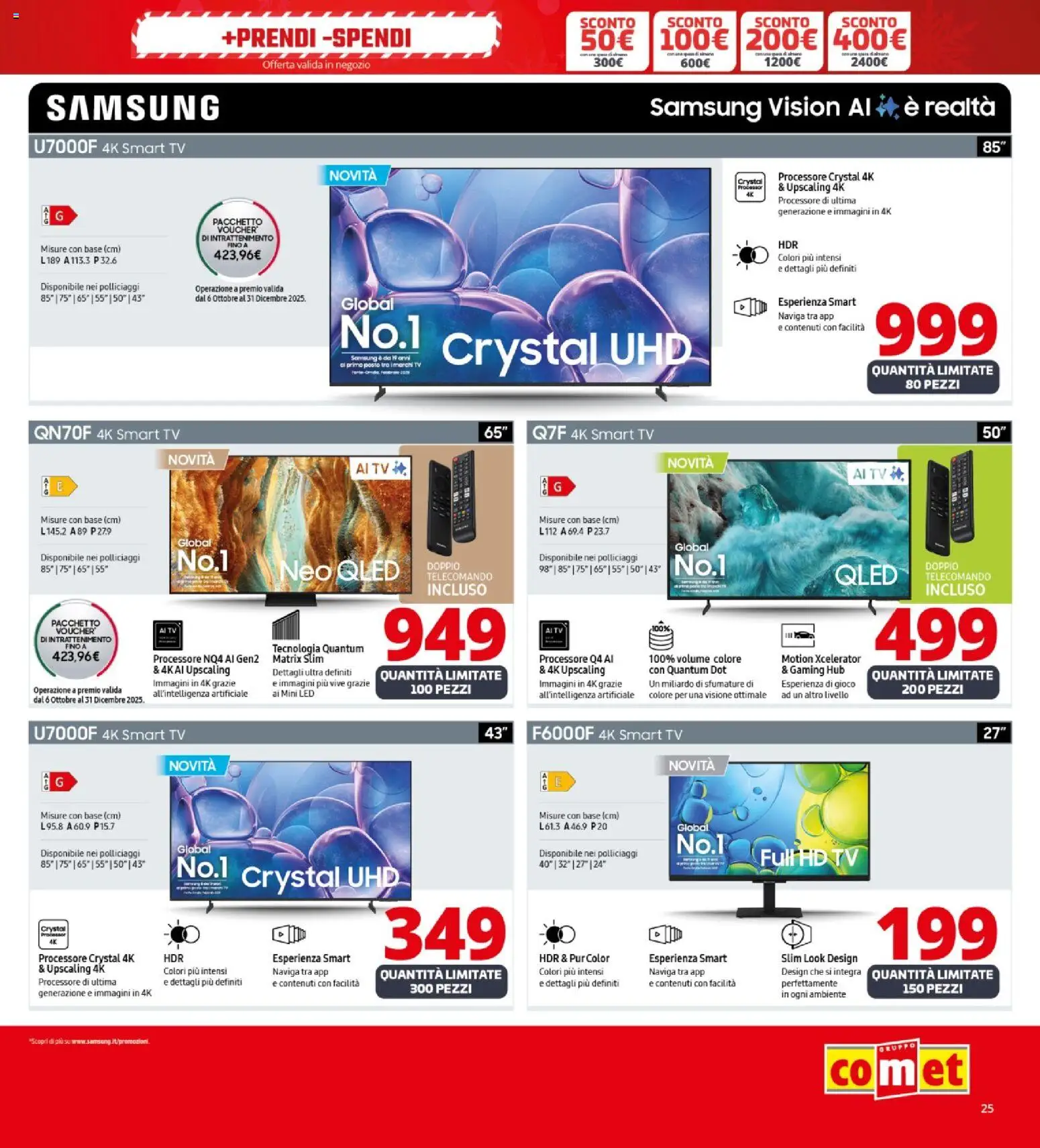 Volantino Comet	 - pagina 25 - valido dal 03/12/2025