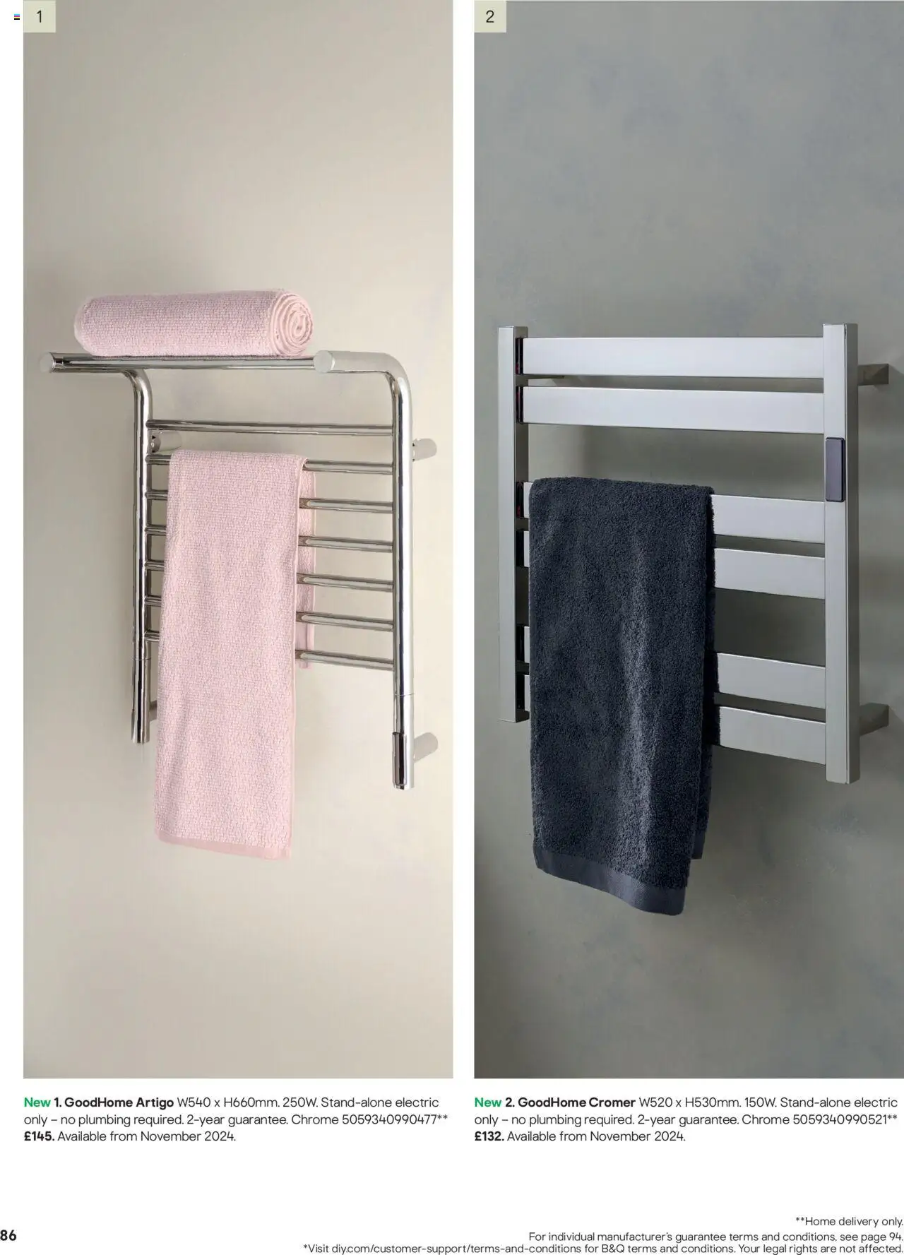 B&Q - Radiators - page 86- valid from 01/07/2025