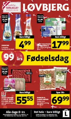 Forhåndsvisning Løvbjerg - Tilbudsavis gyldig fra 12/09/2025