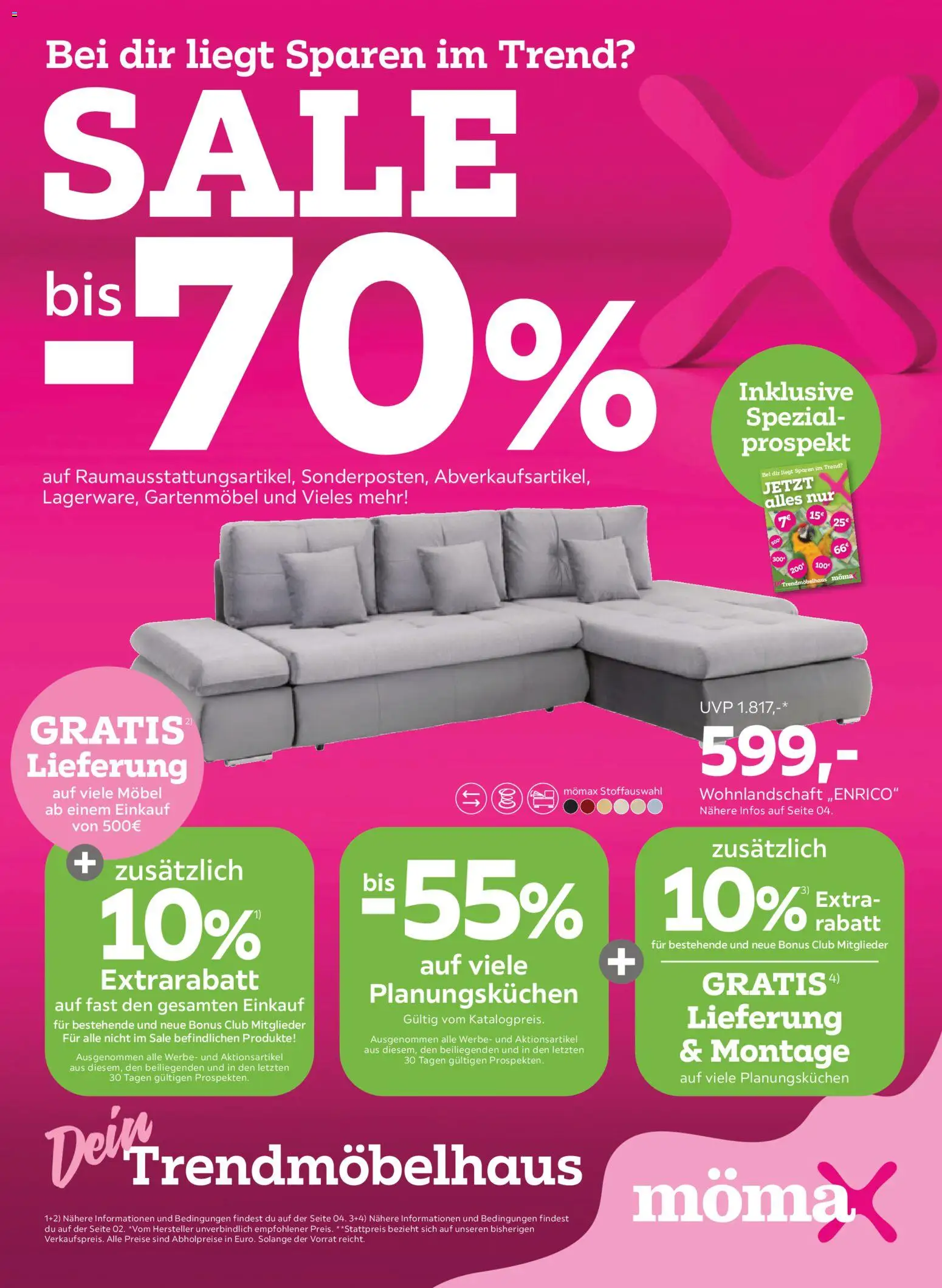 Mömax Prospekt aktuell - Seite 1- gültig ab 20.01.2026