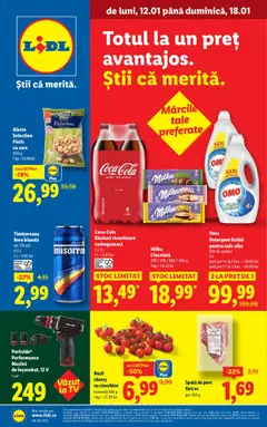 Catalog Lidl valabil de la 12.01.2026