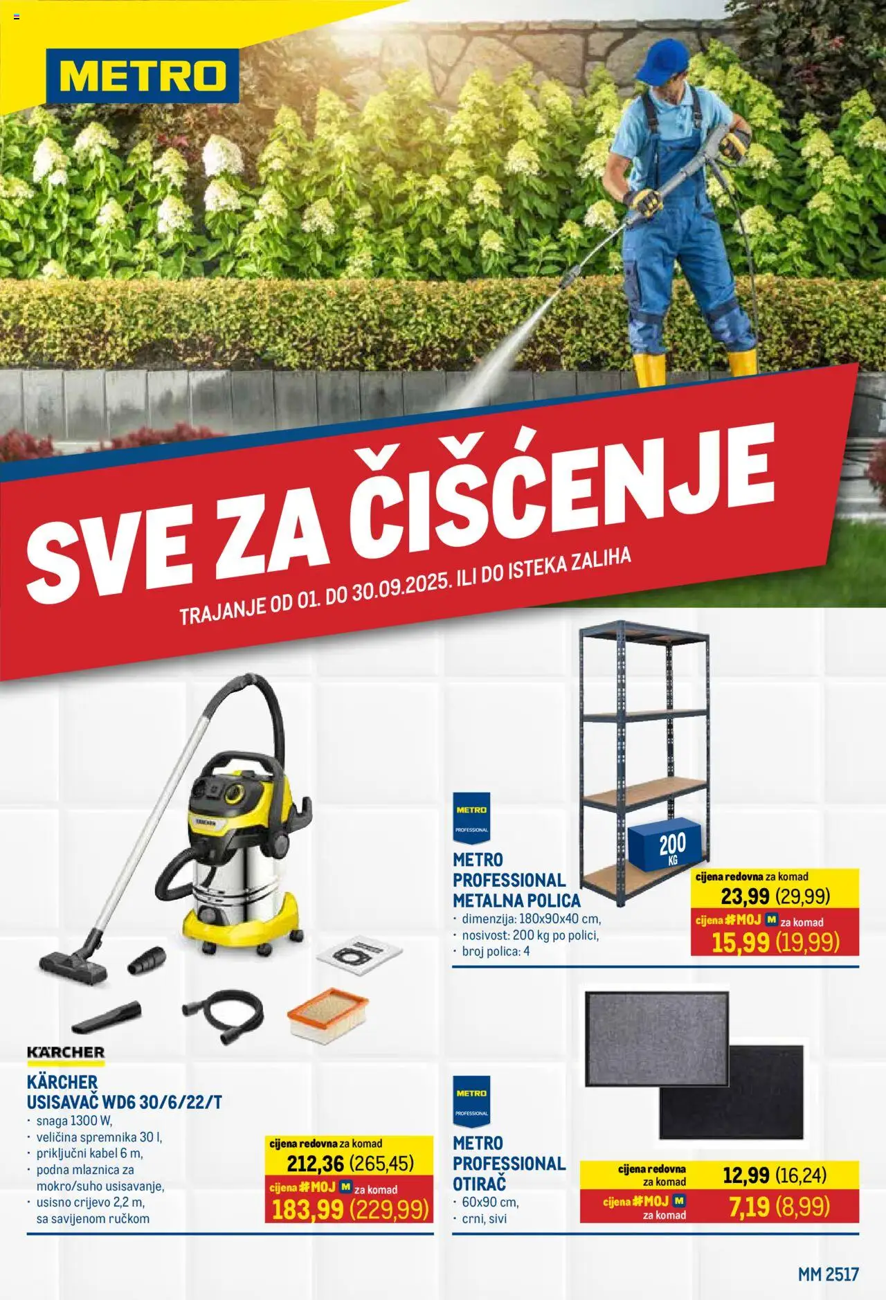 Metro - Sve za čišćenje - stranica 1- važeći od 01.09.2025