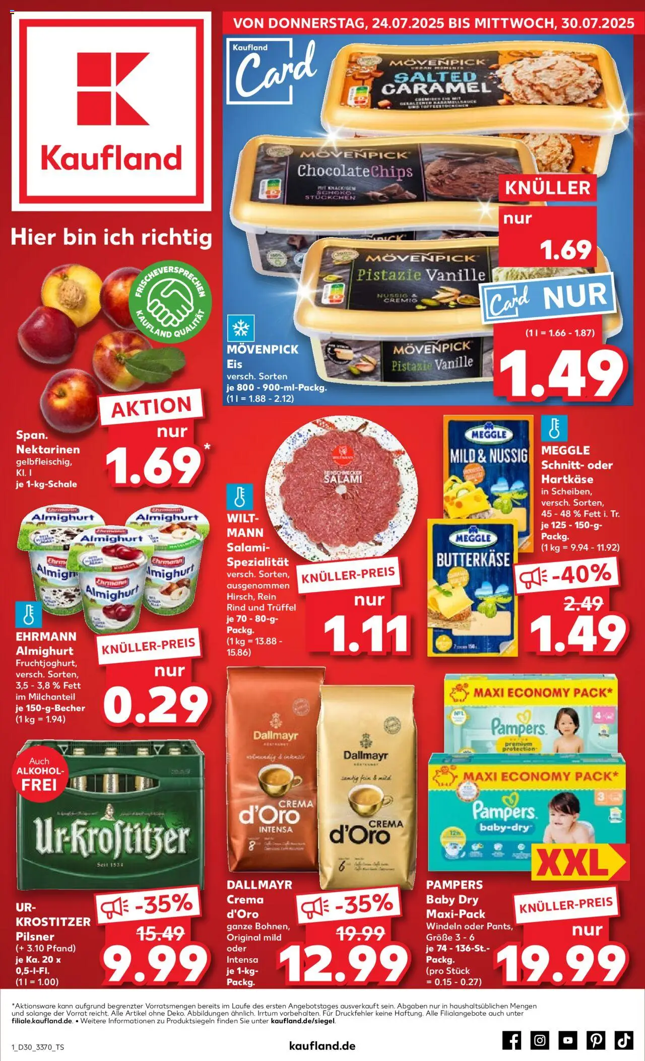 Kaufland Prospekt 	 - Seite 1 - gültig ab 24.07.2025