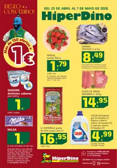 Vista previa del folleto HiperDino folleto válido desde 23/04/2026