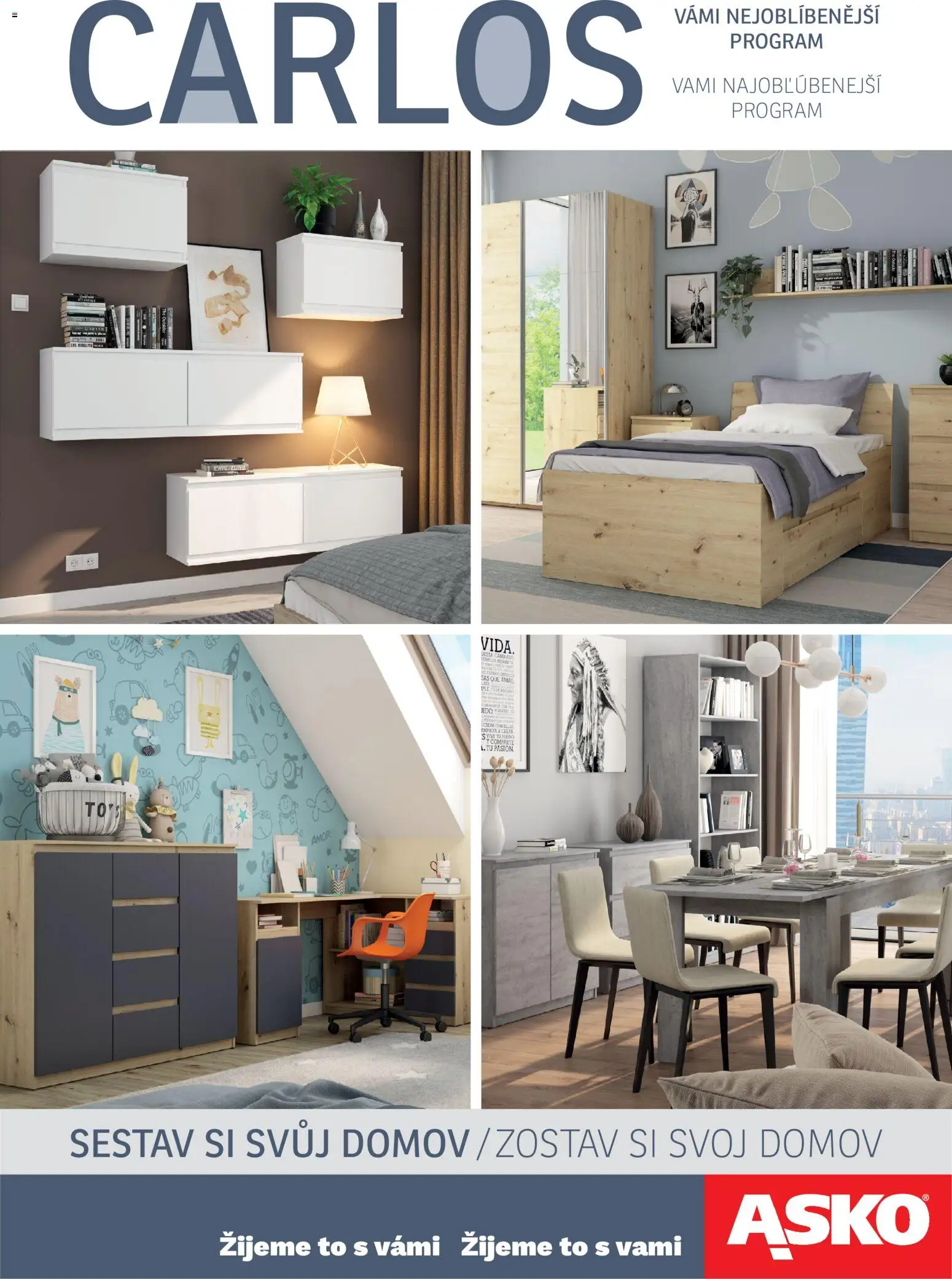 ASKO nábytek leták - Variabilní program Carlos - strana 1- platný od 01.01.2026