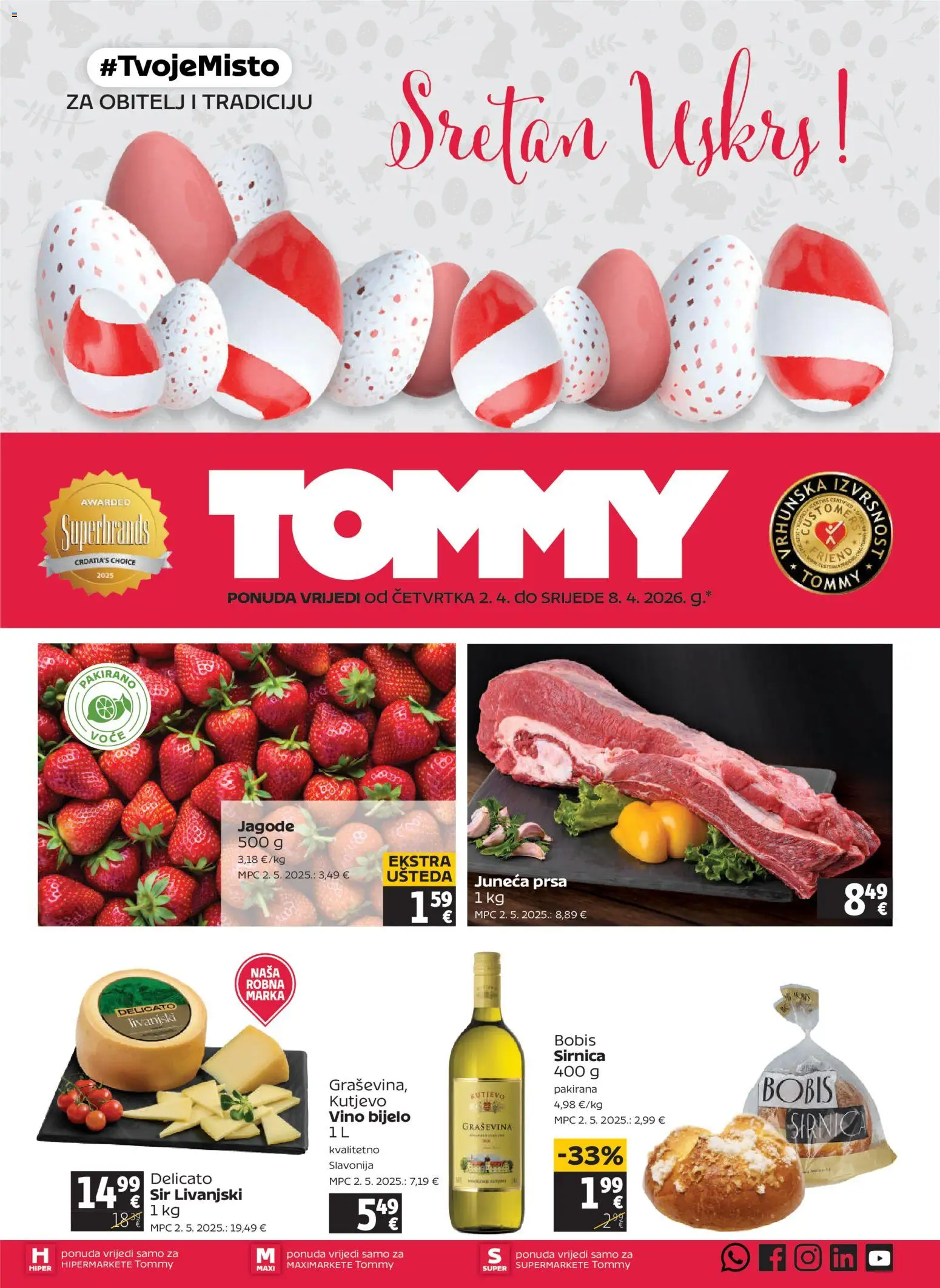 Katalog Tommy - stranica 1- važeći od 02.04.2026