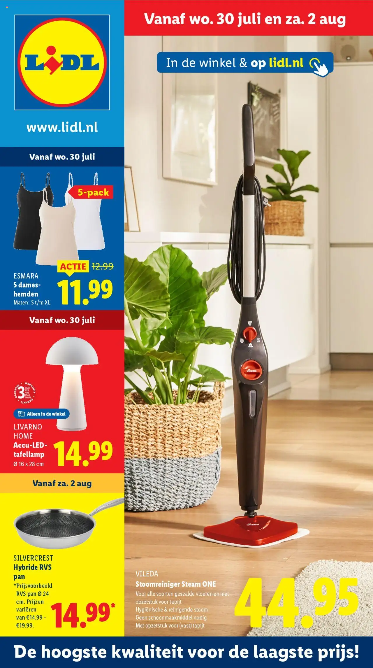 Lidl - Non Food Folder week 31 - pagina 1- geldig vanaf 30-07-2025