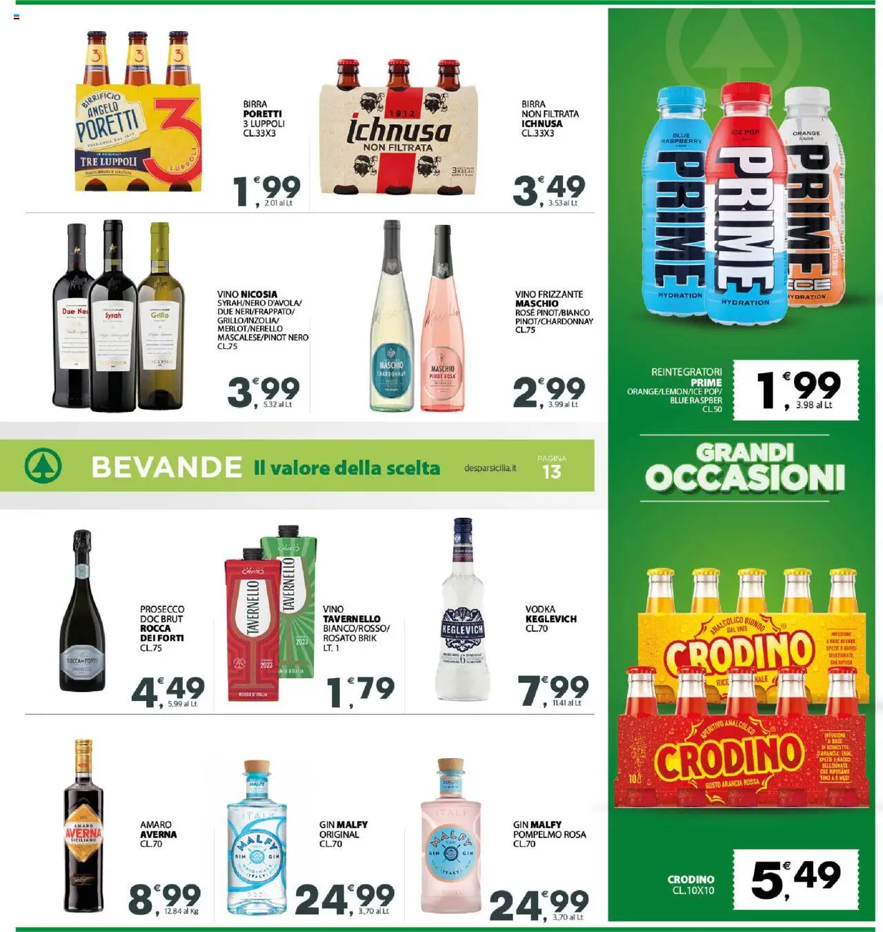 Eurospar Sicilia catalogo - pagina 14 - valido dal 17/07/2025