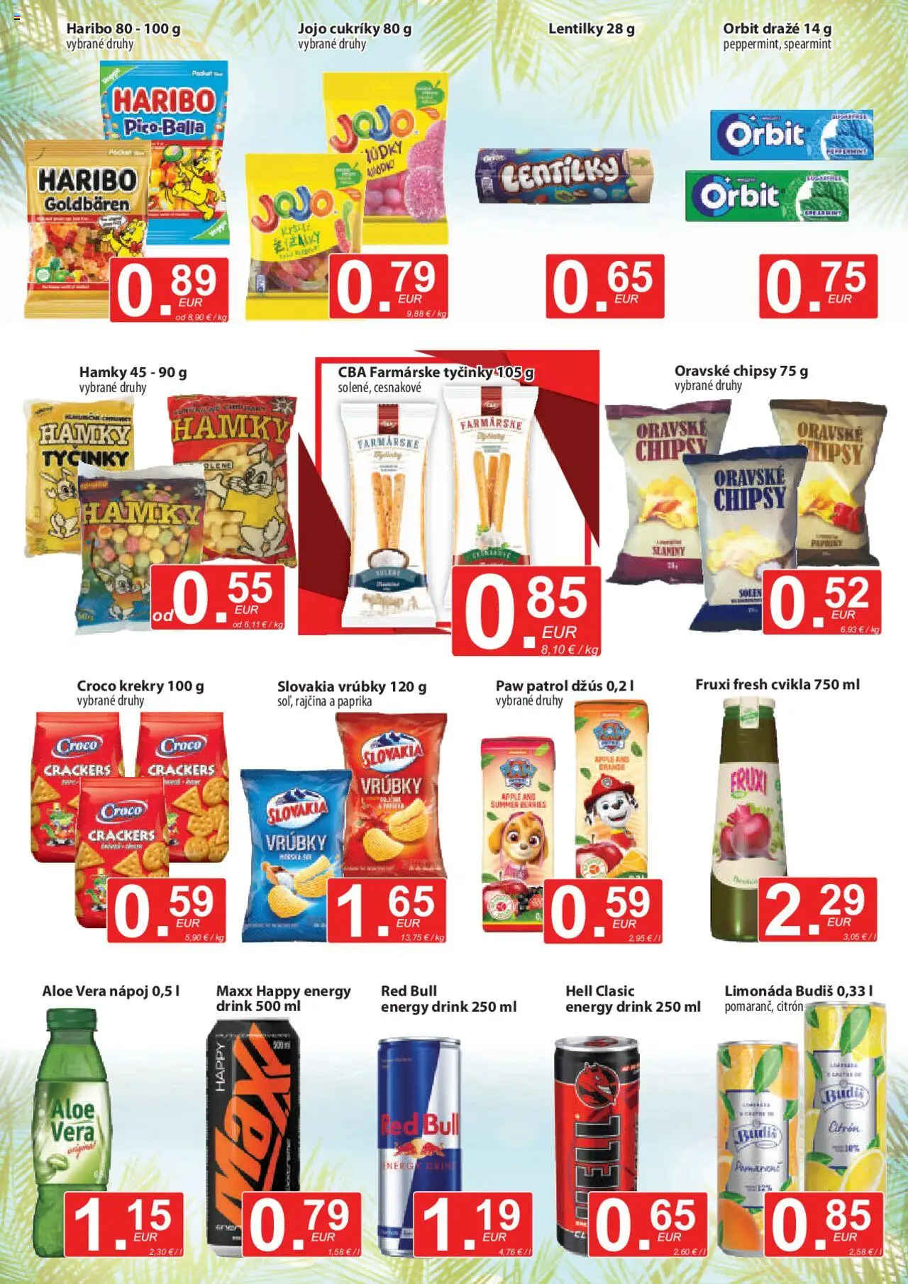 CBA Verex leták - strana 9- platný od 17.07.2025