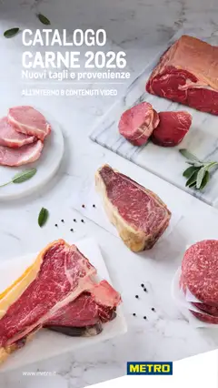 Anteprima Metro Carne catalogo valida dal 26/11/2025