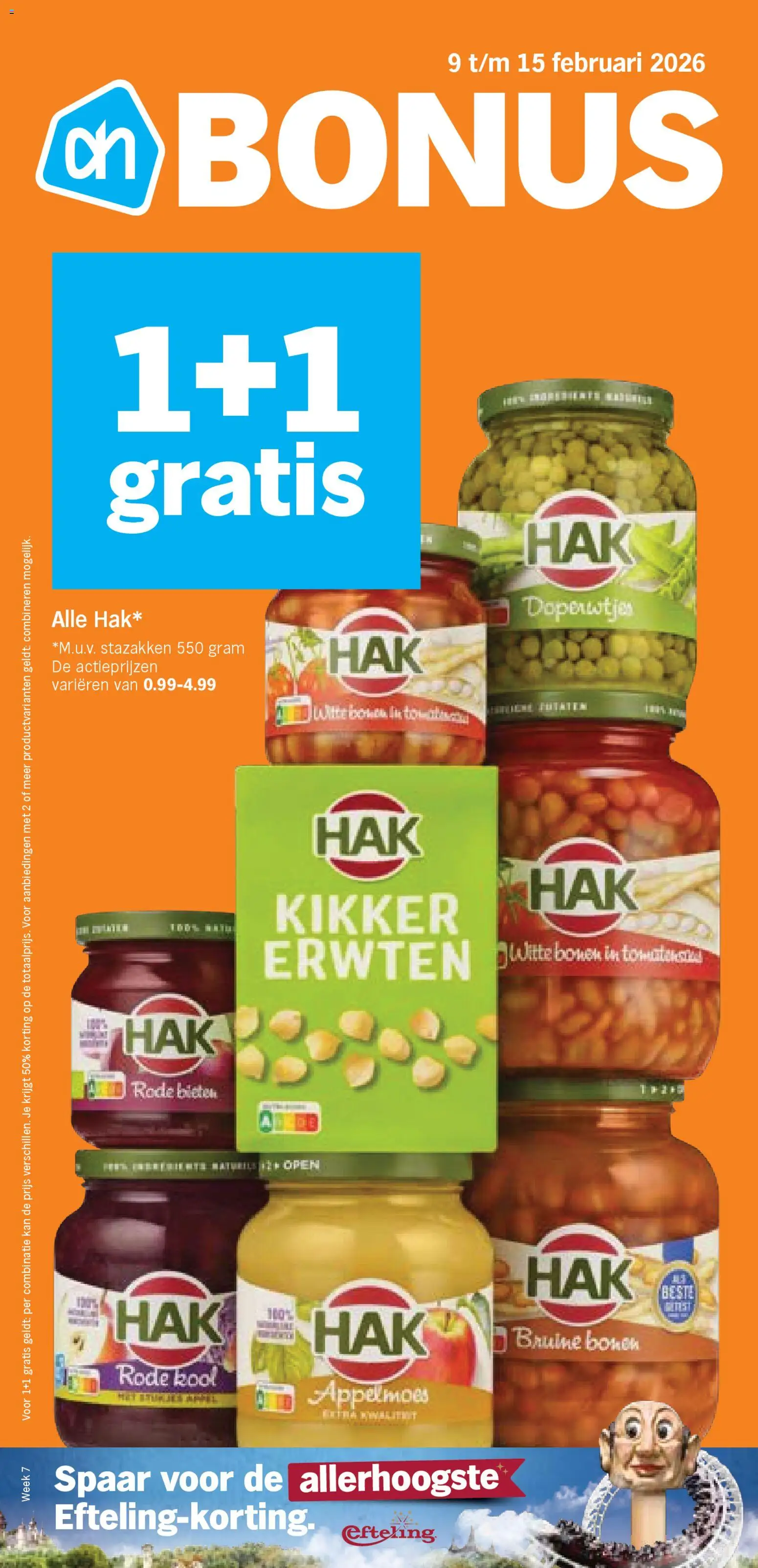 Albert Heijn - Folder week 7 - pagina 1- geldig vanaf 09-02-2026