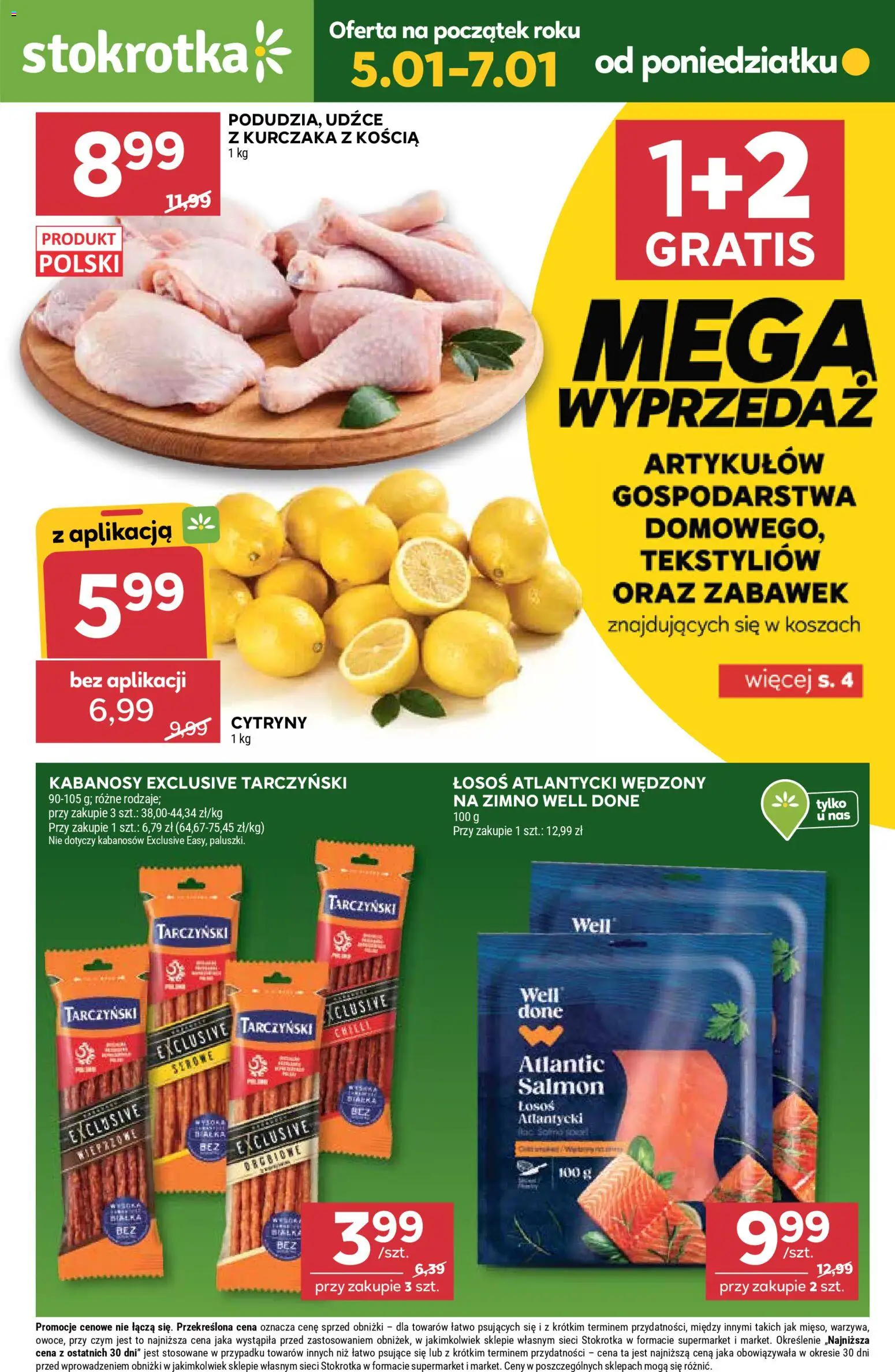 Stokrotka Gazetka - Supermarket - strona 1- ważny od 05.01.2026