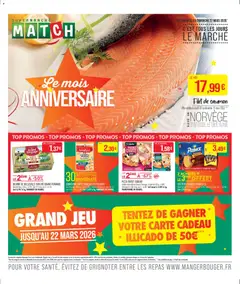 Aperçu Match Supermarché catalogue valable à partir du 10/03/2026