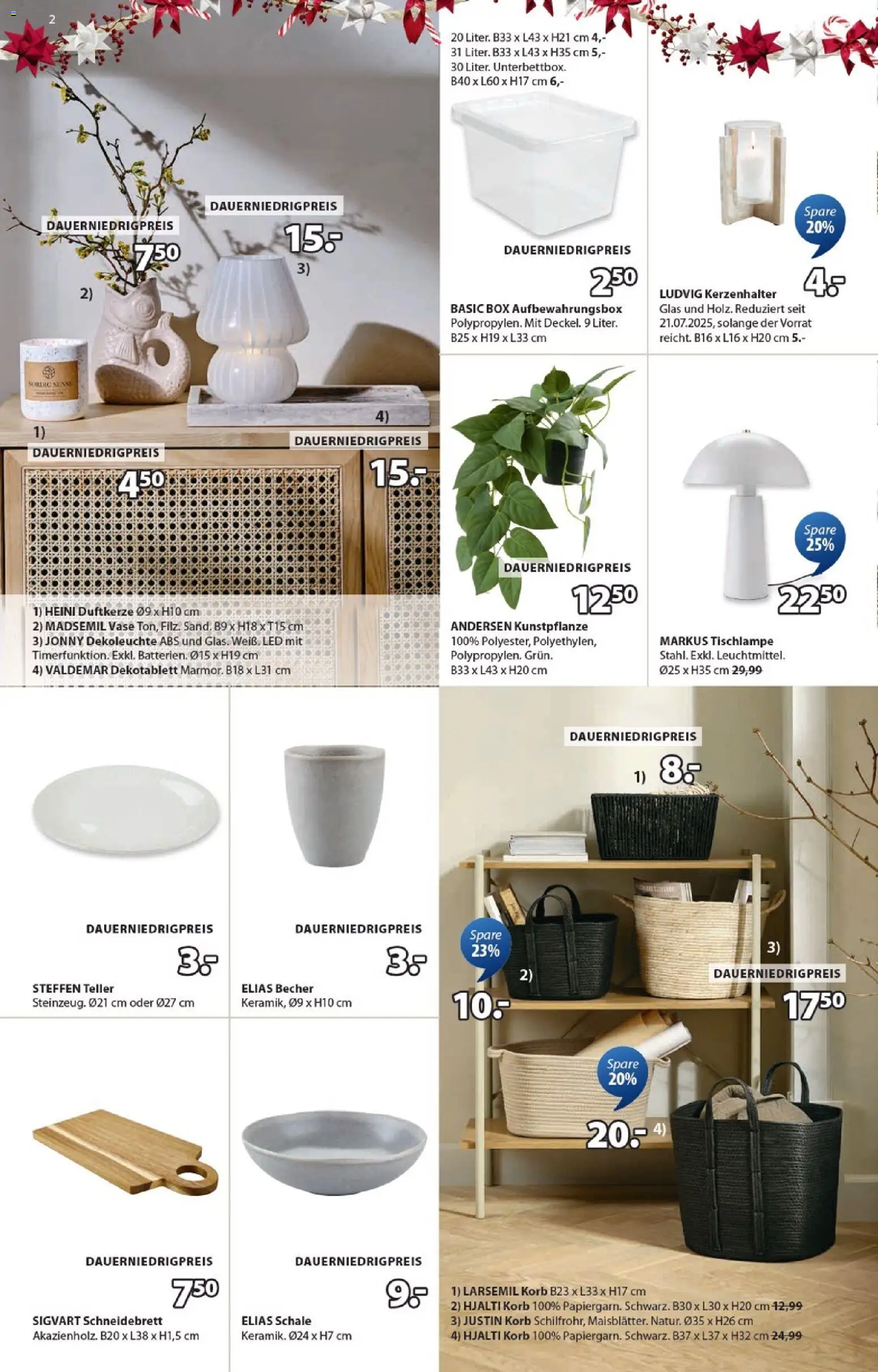 Prospekt JYSK - Seite 2 - gültig ab 22.11.2025