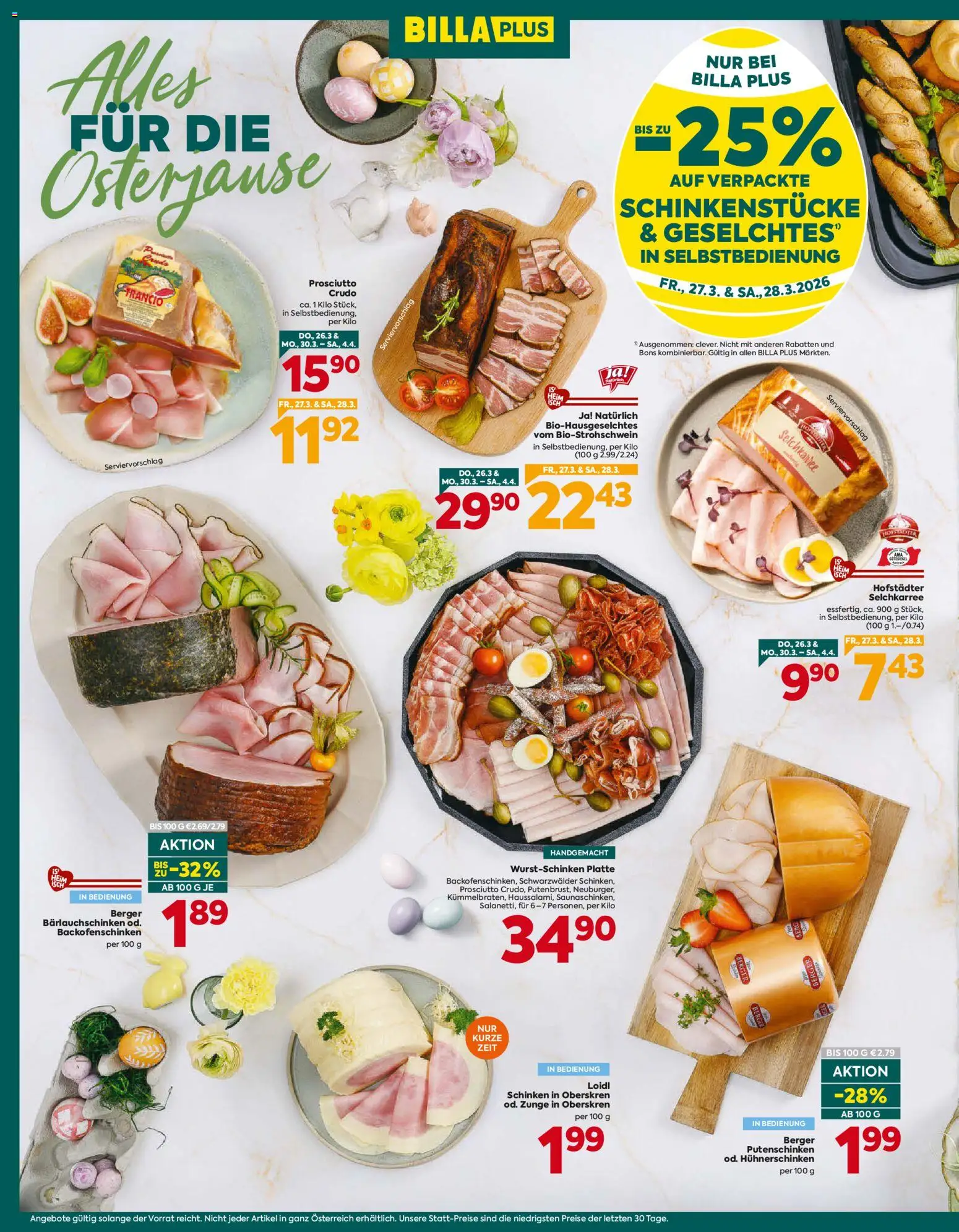 Billa Plus Flugblatt - page 10- valid from 26.03.2026