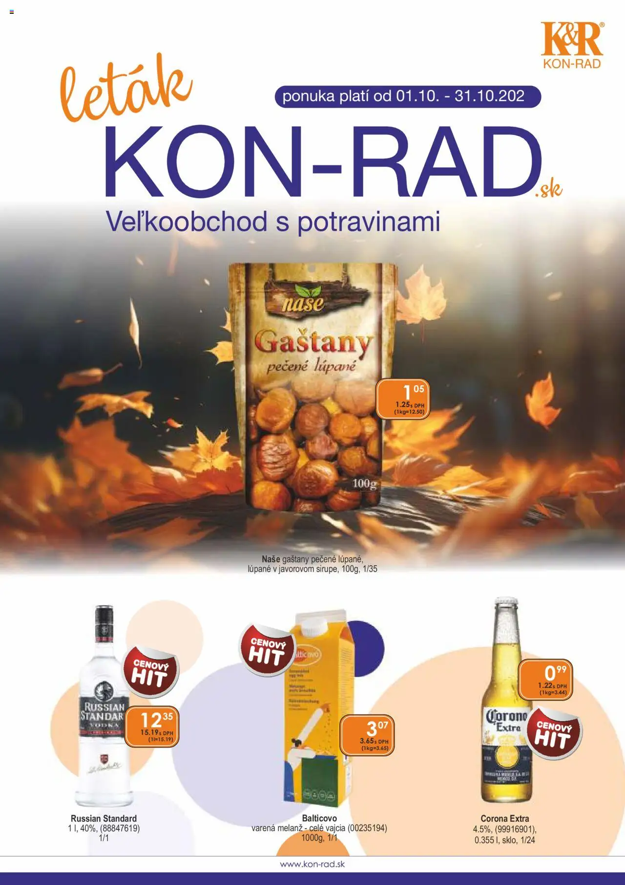KON - RAD leták - strana 1- platný od 01.10.2025