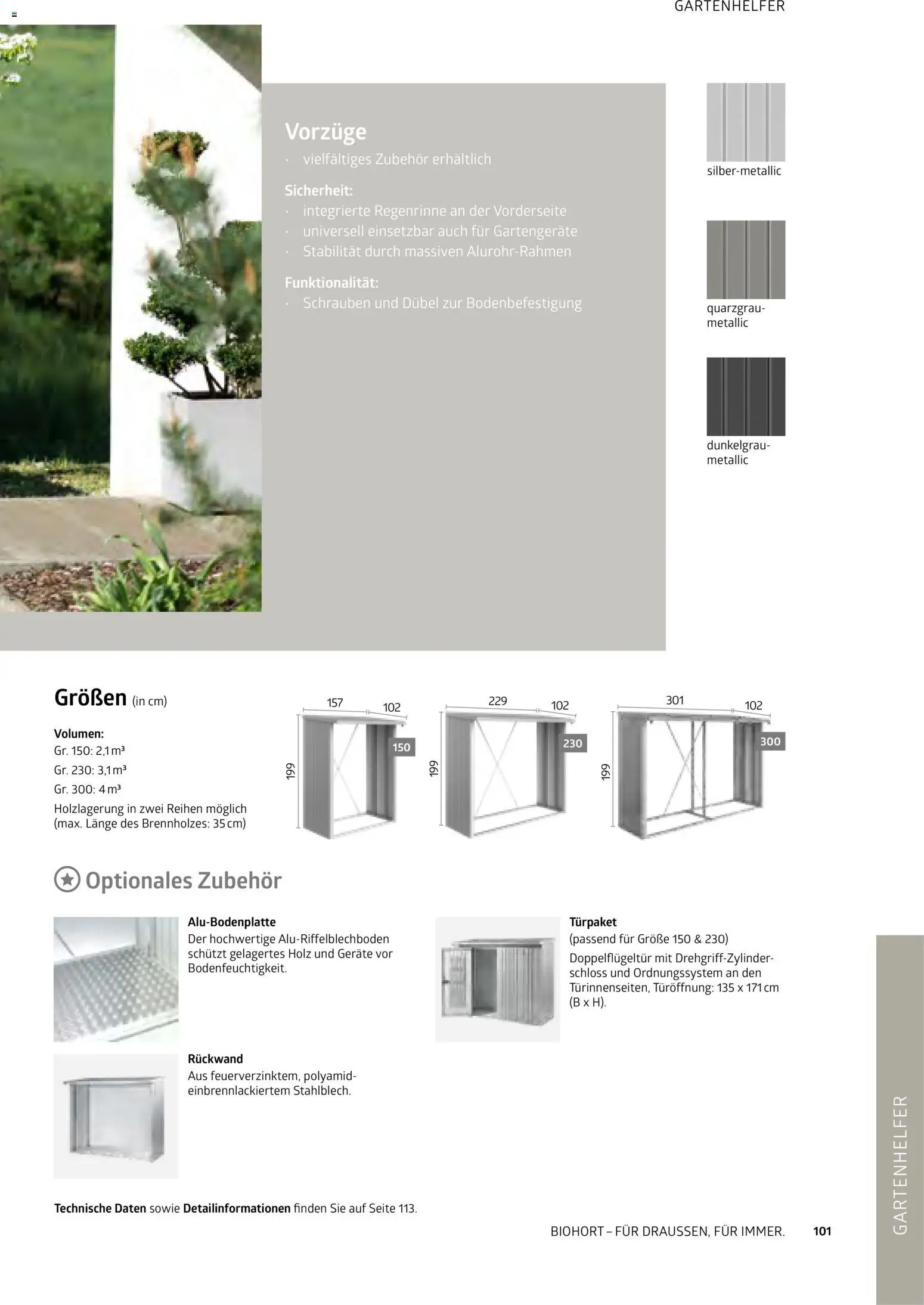 Dehner Biohort – Metall für Garten & Terrasse - Seite 101 - gültig ab 01.01.2026